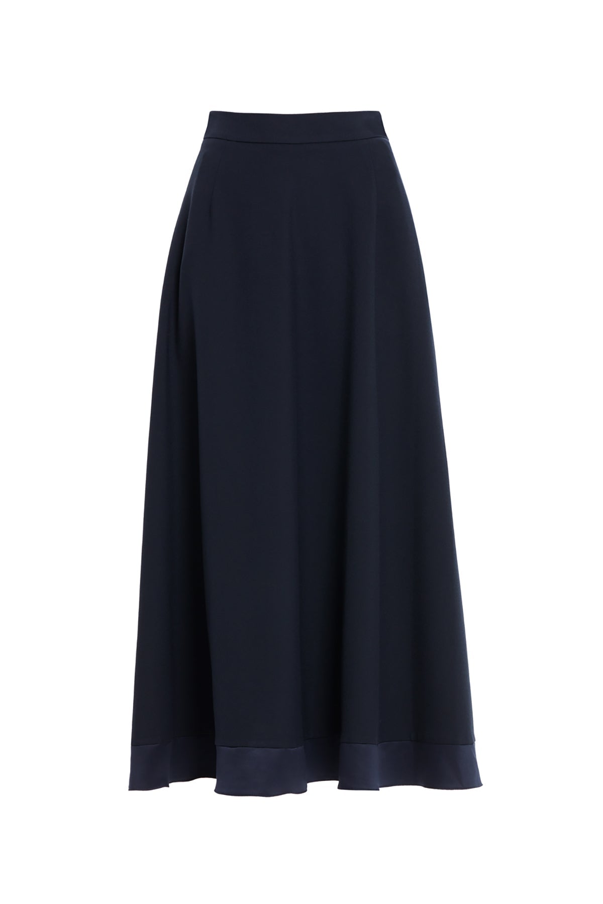 Black High-Waist Maxi Skirt