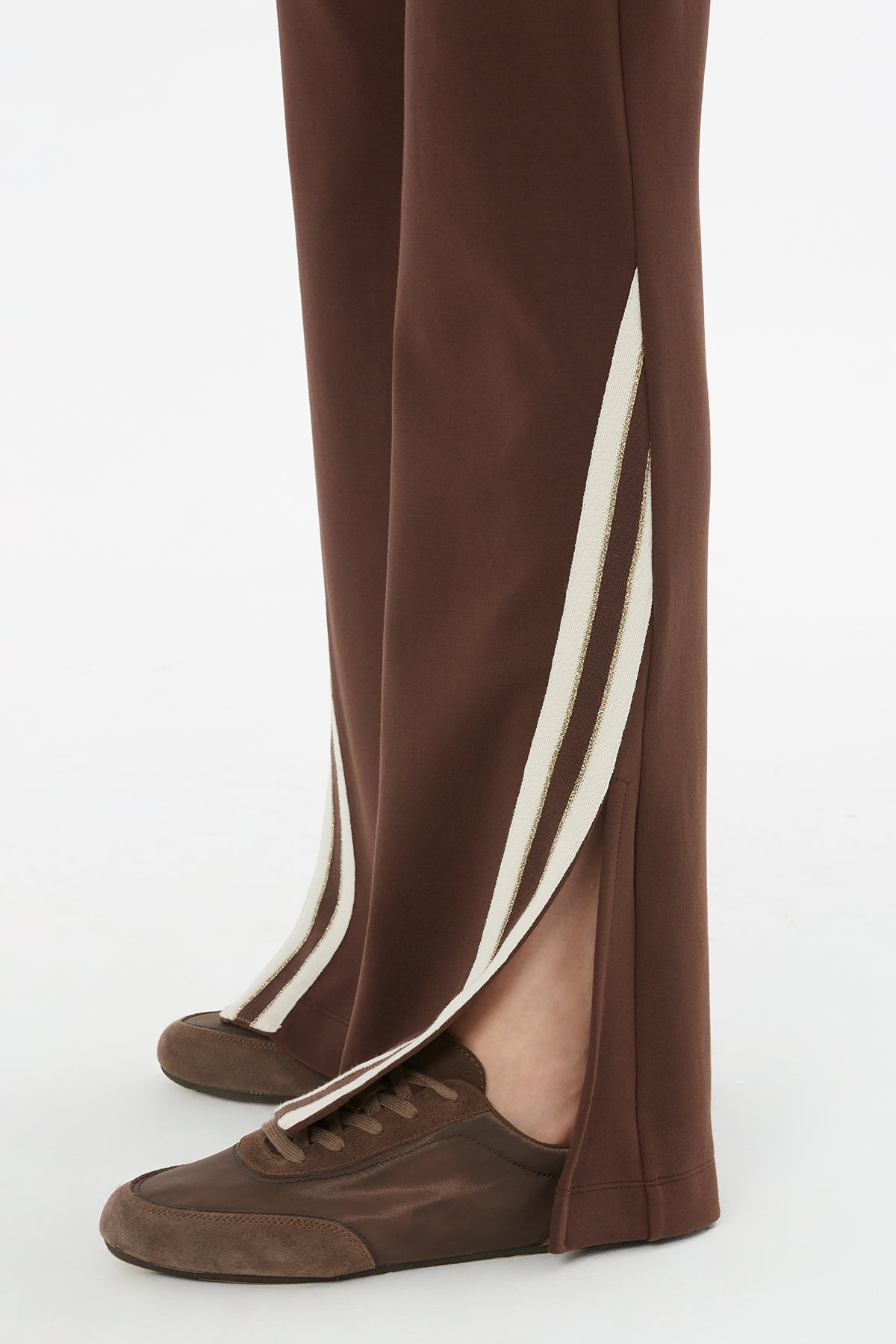 Brown Belted Tracksuit