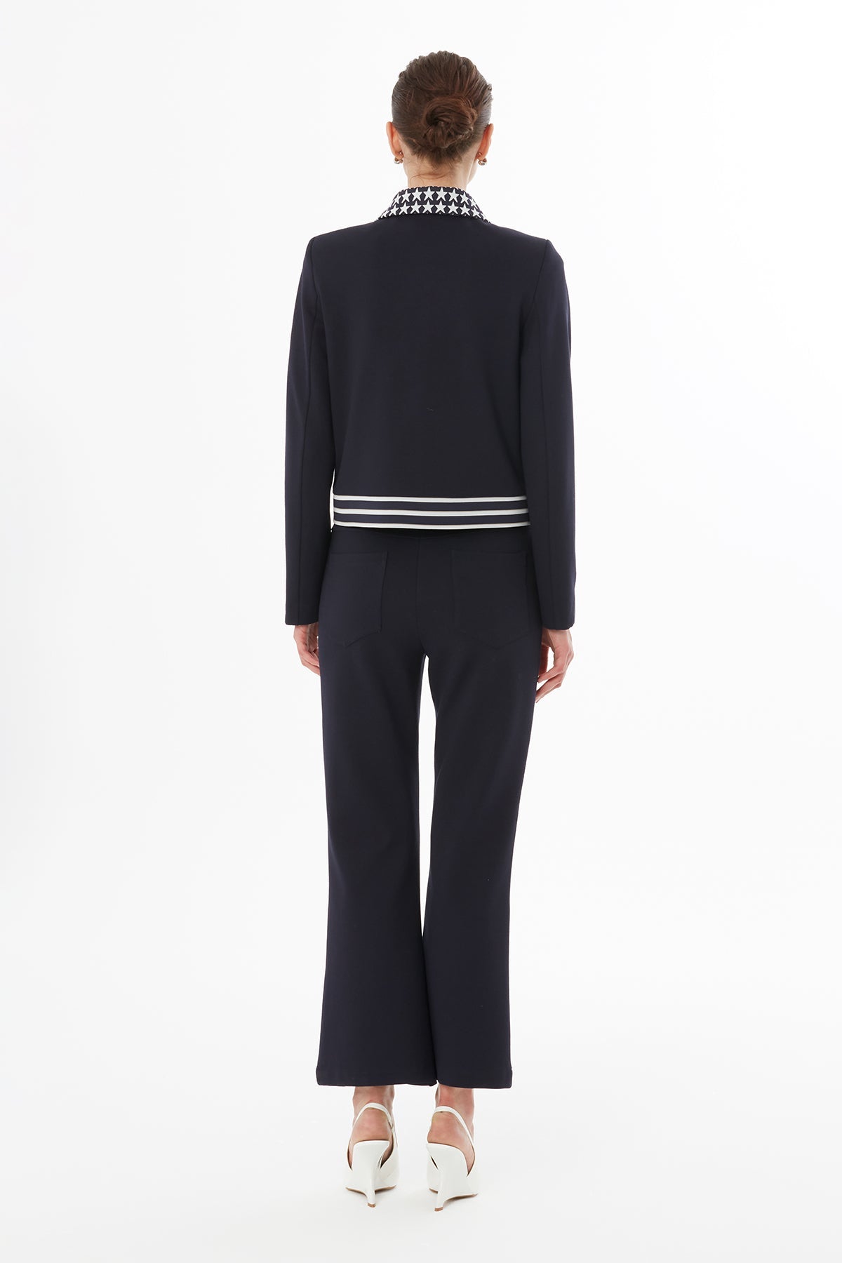 Black Jacket with Zipper Closure