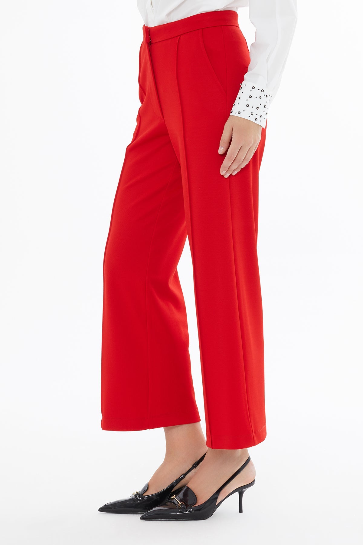 Red Hook-Closure Palazzo Pants