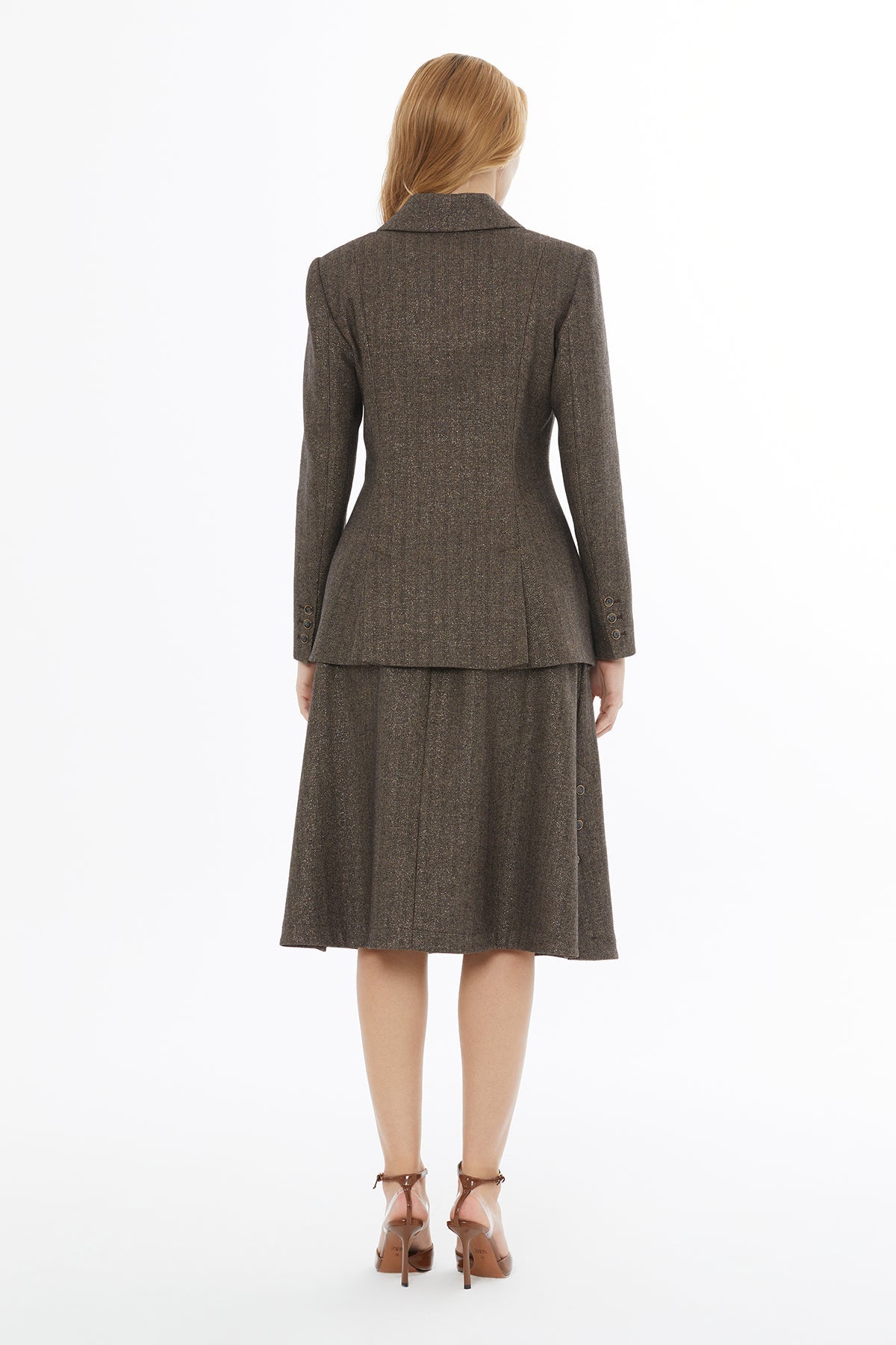 Brown Button-Down Jacket