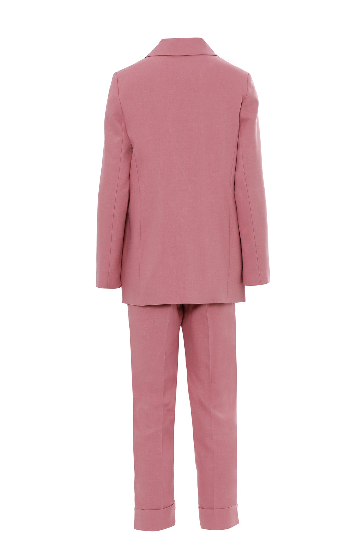 Pink Suit with Carrot Pants