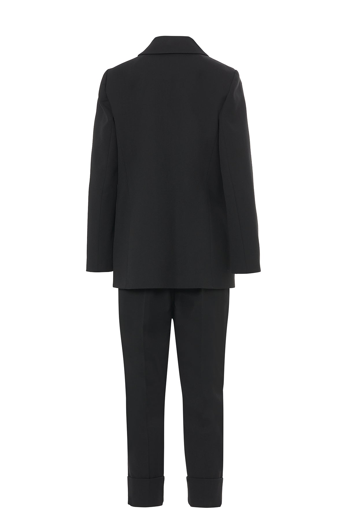 Grey Suit Jacket with Metal Buttons