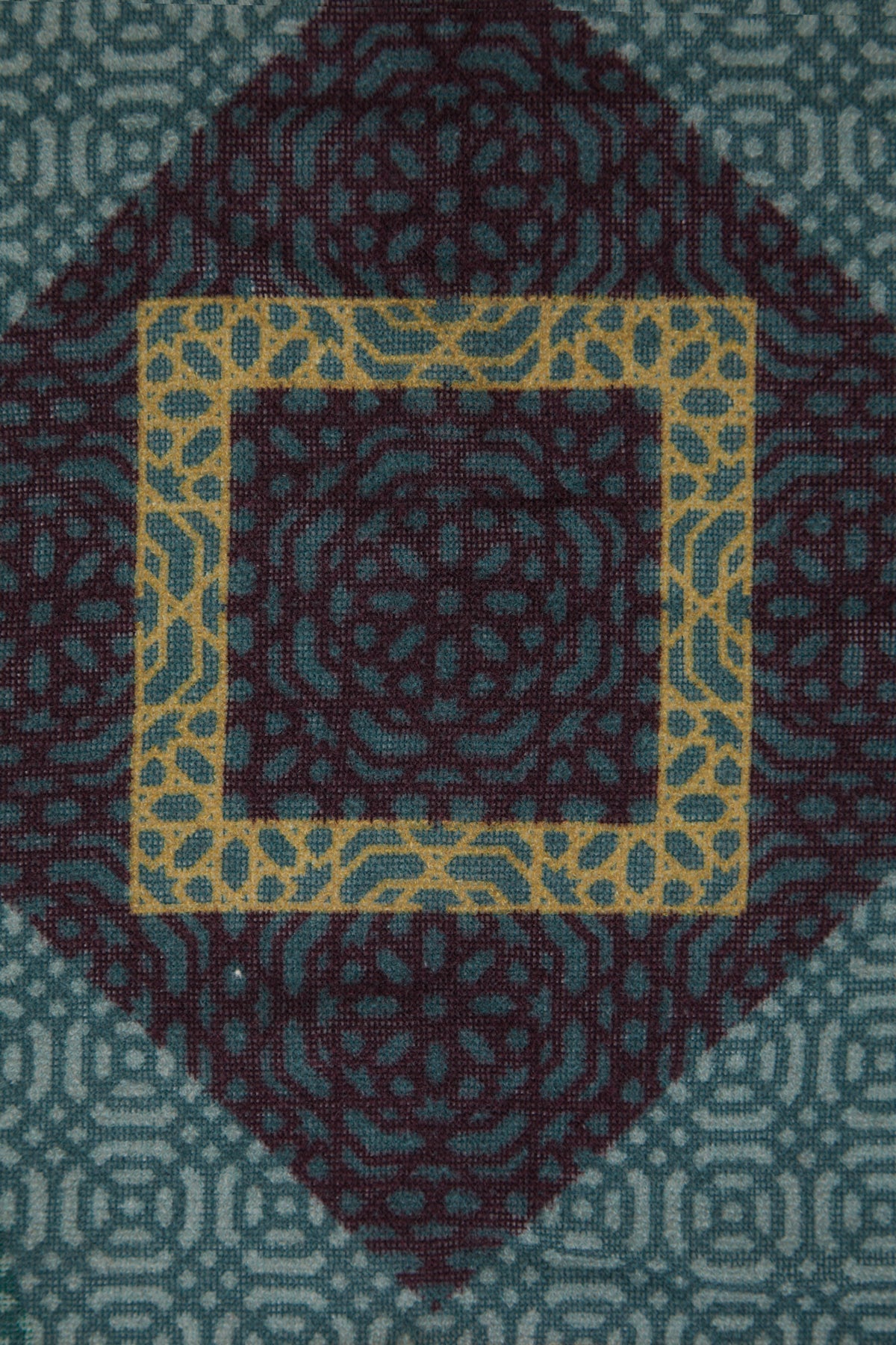 Geometric Patterned Long Shawl