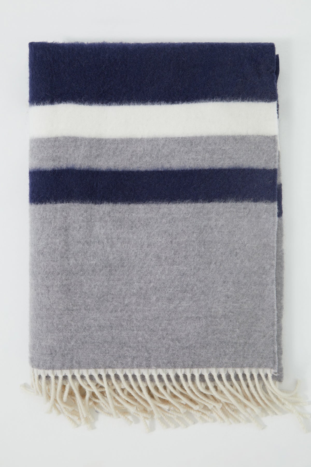 Striped Patterned Shawl