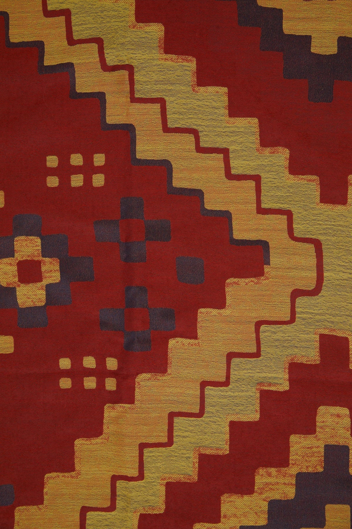 Geometric Patterned Long Shawl