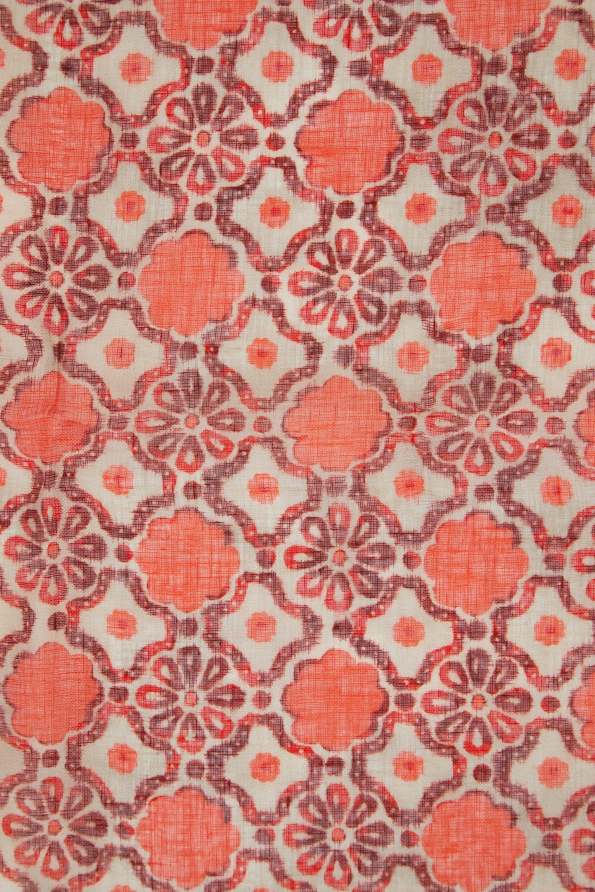Scarf with Ethnic Pattern