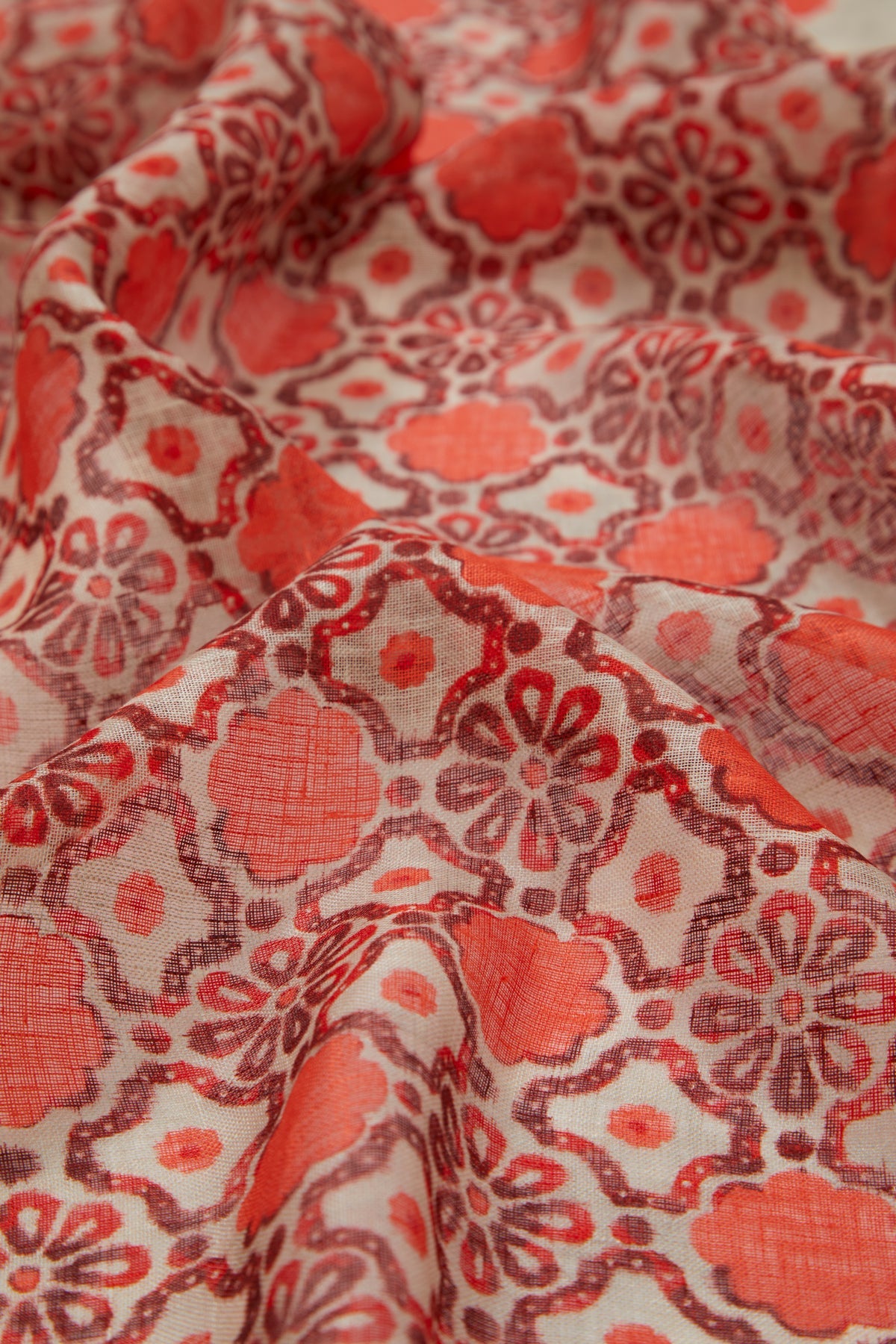 Scarf with Ethnic Pattern