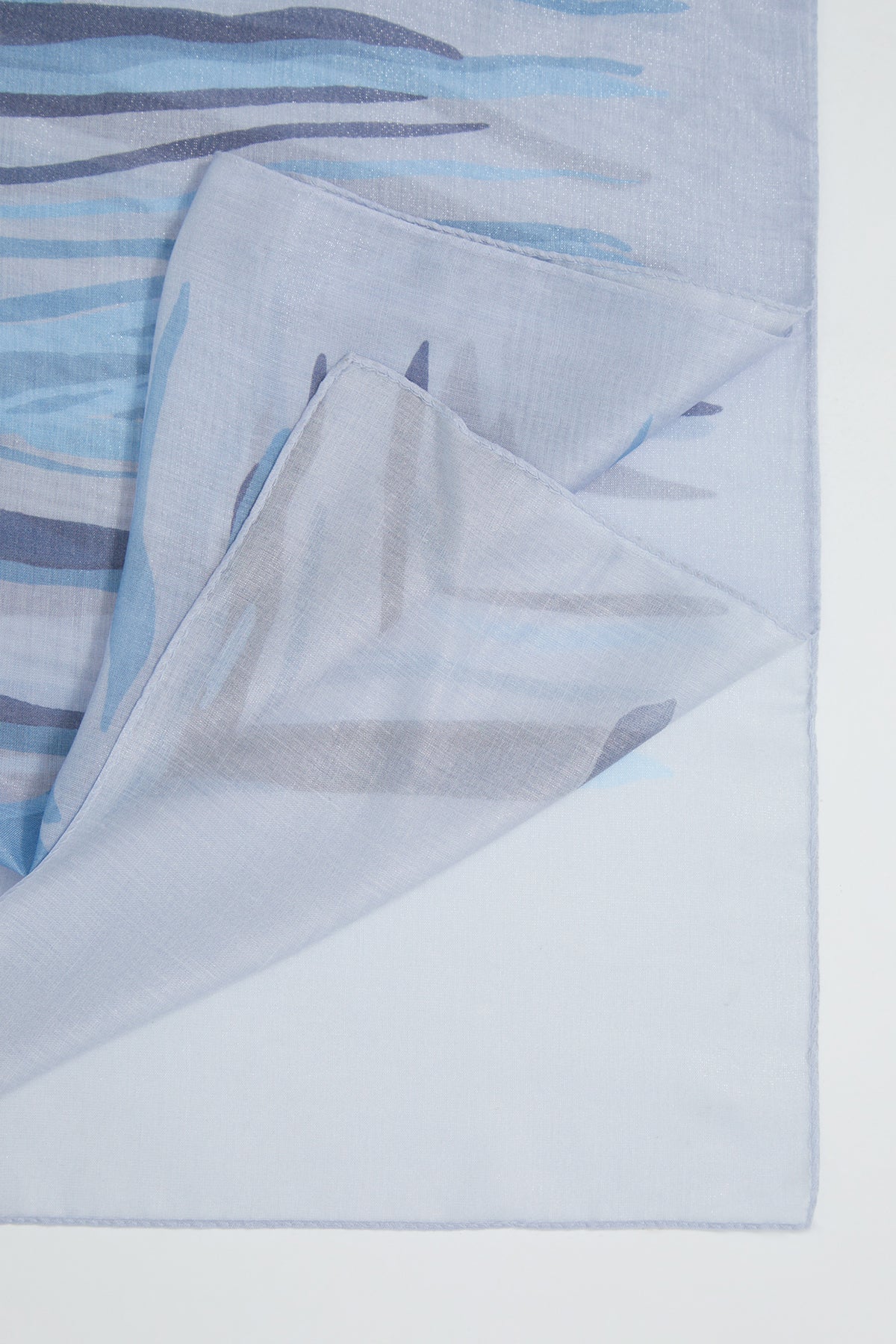 Stripe Patterned Shawl