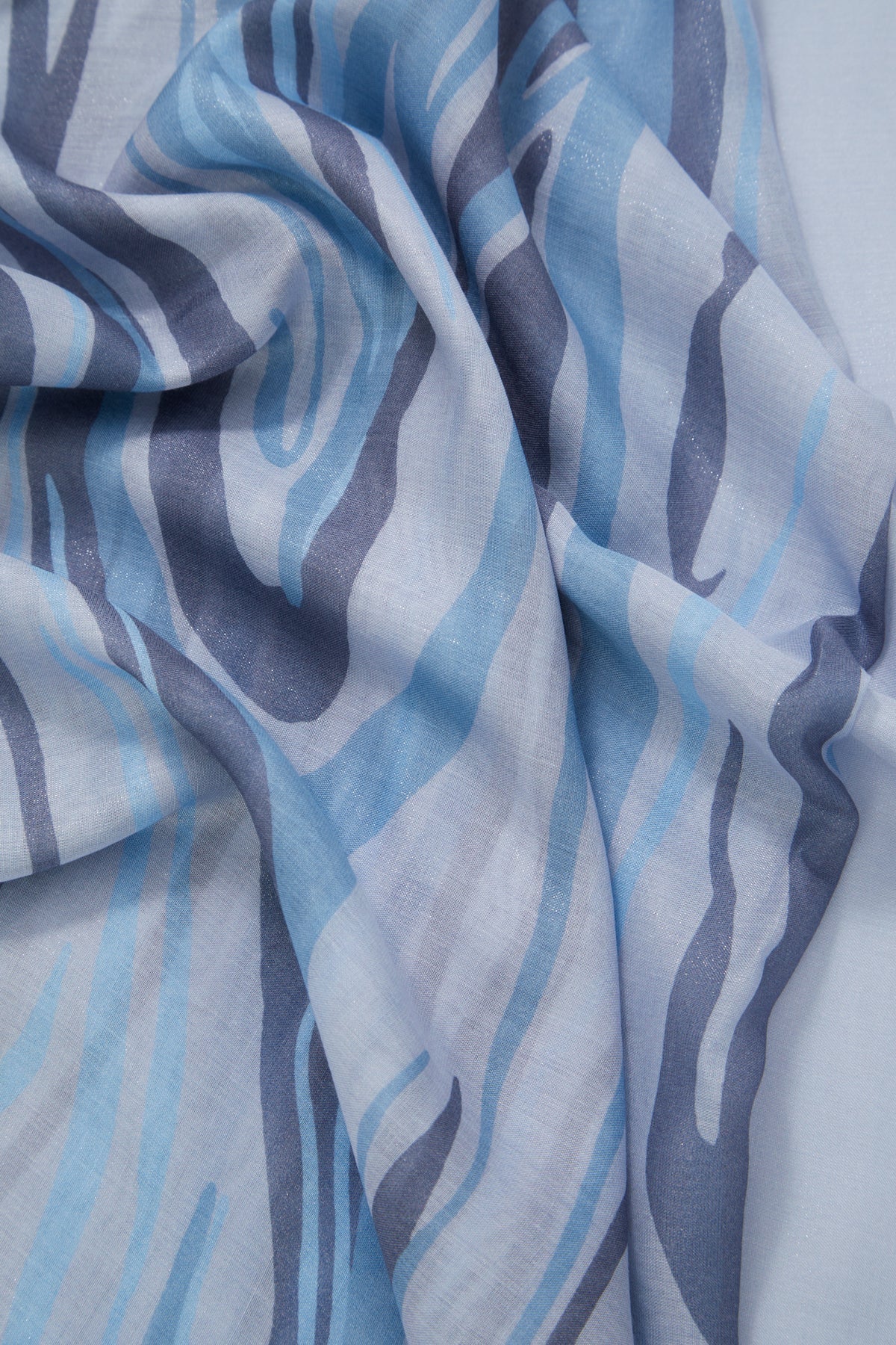 Stripe Patterned Shawl