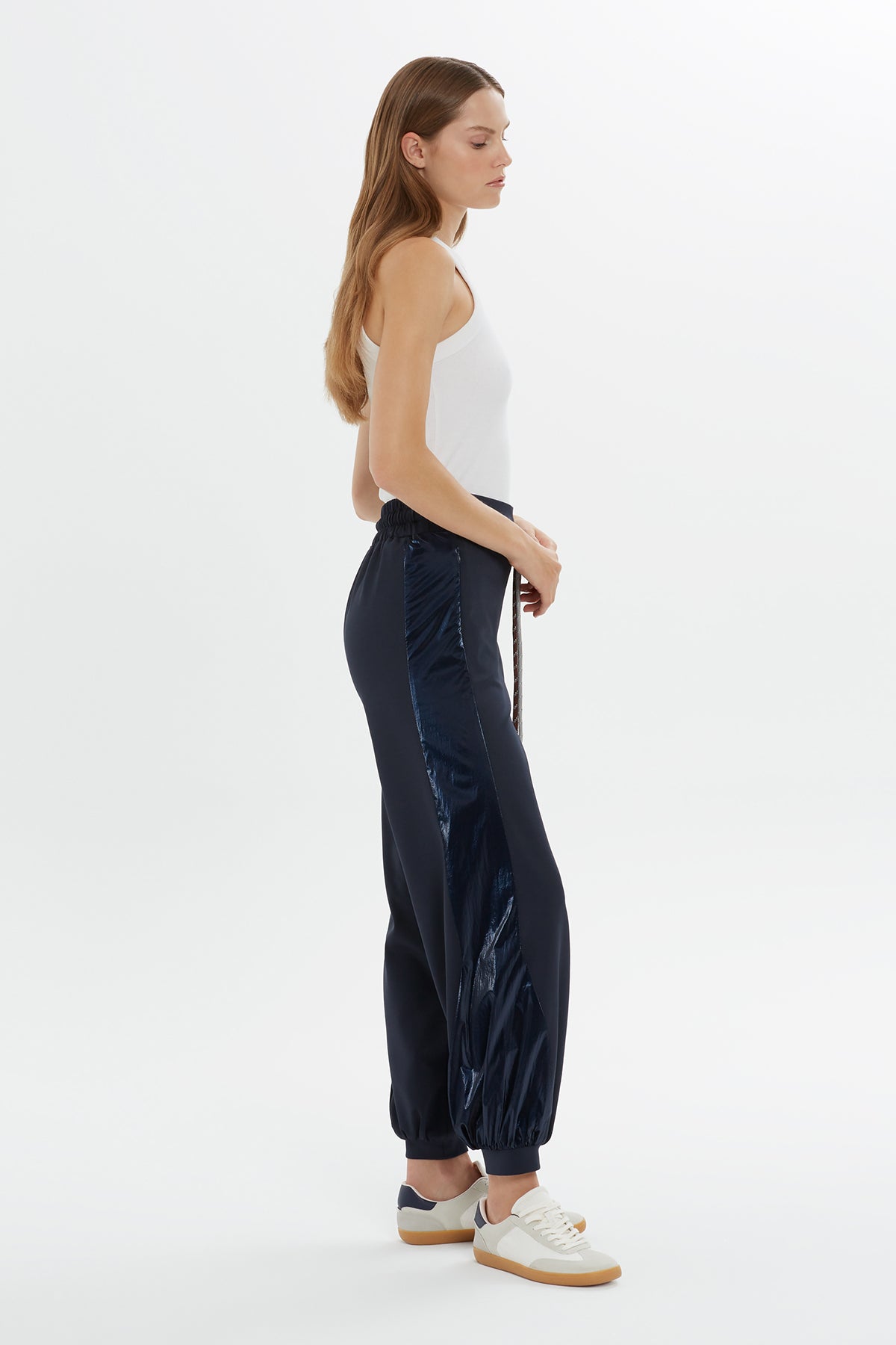 Blue Drawstring Sweatpants