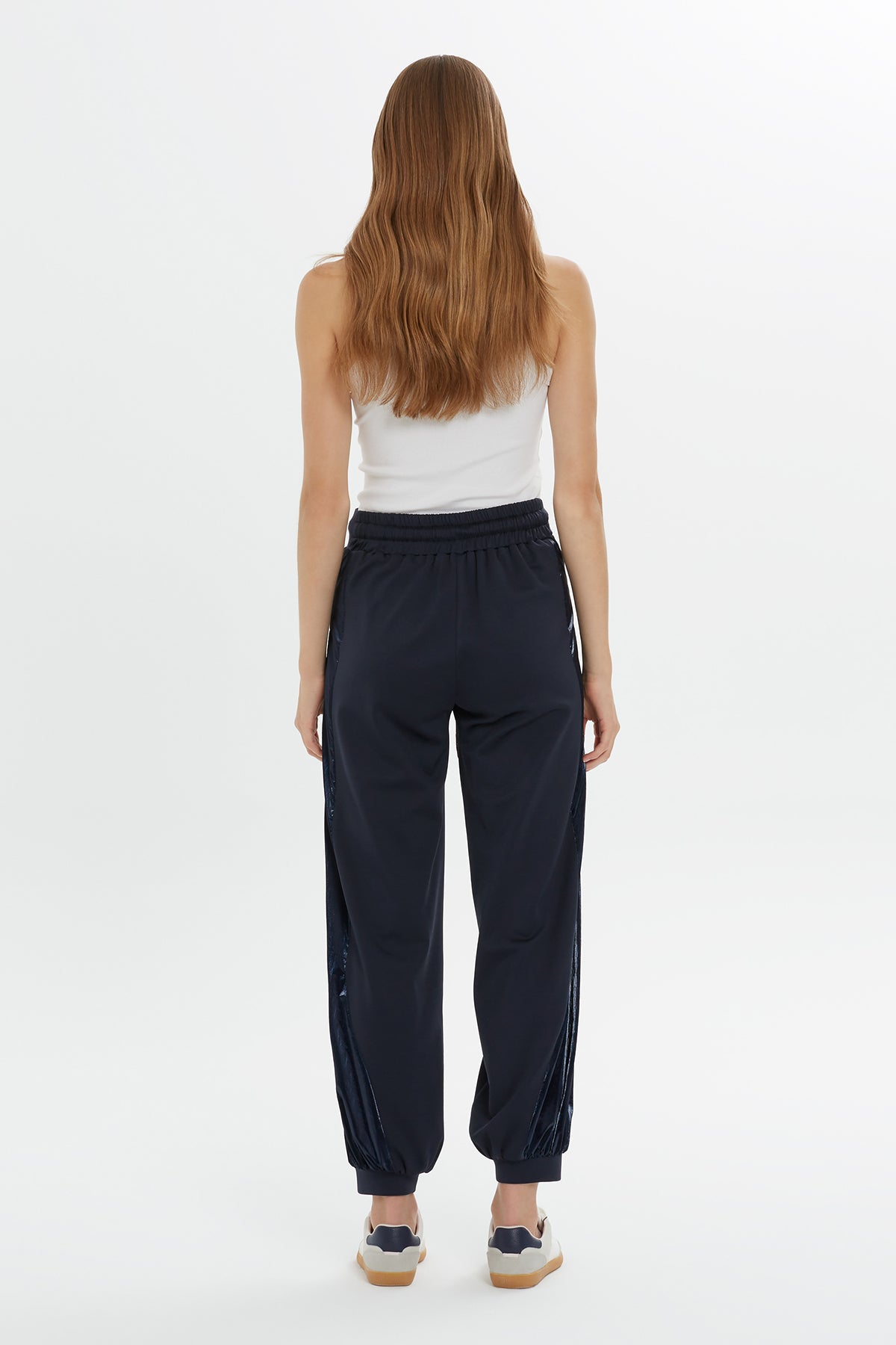 Blue Drawstring Sweatpants
