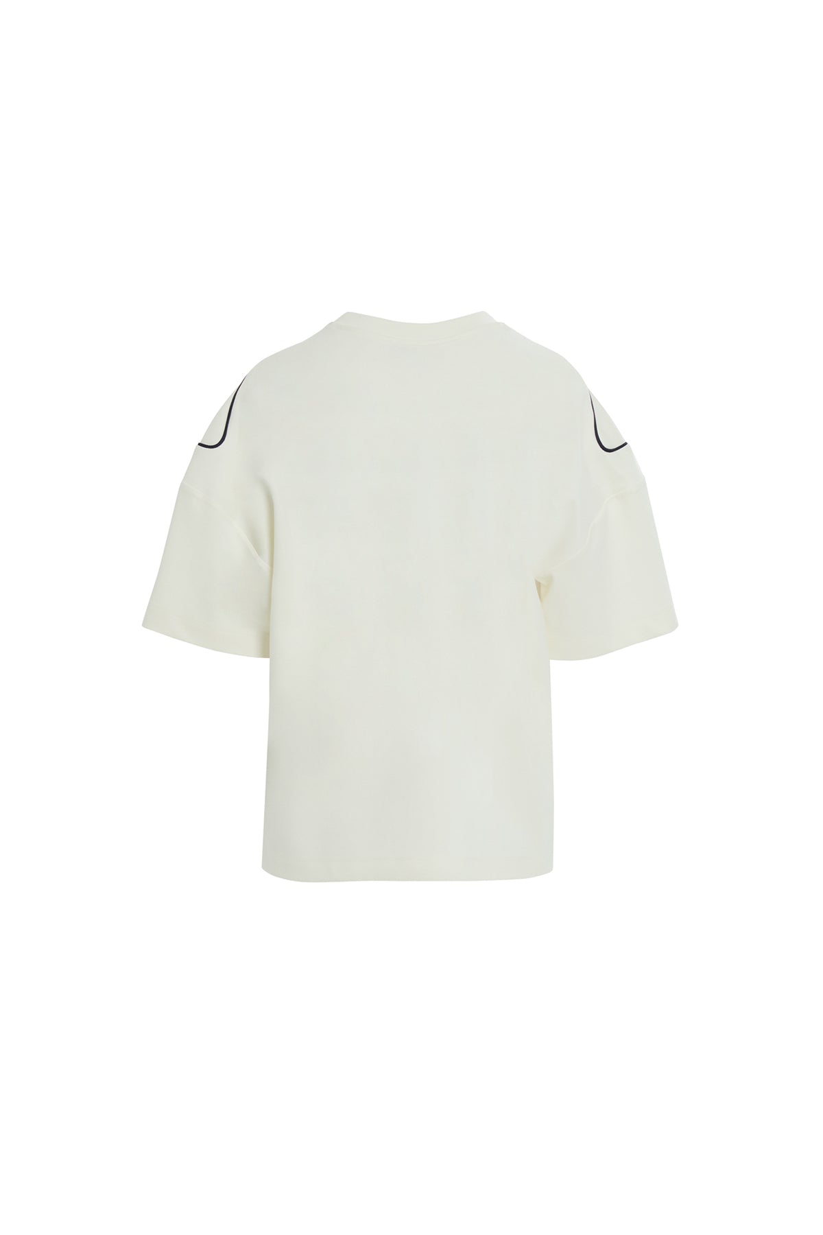 Ecru Graphic Printed T-Shirt