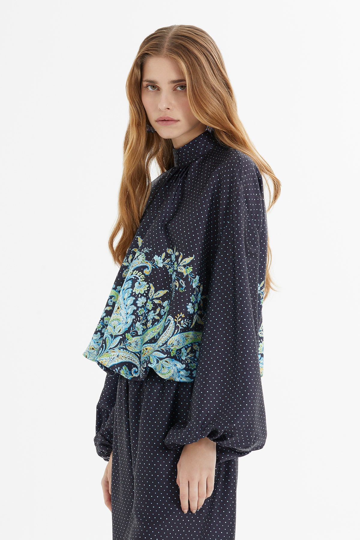 Navy Polka-Dot Tracksuit