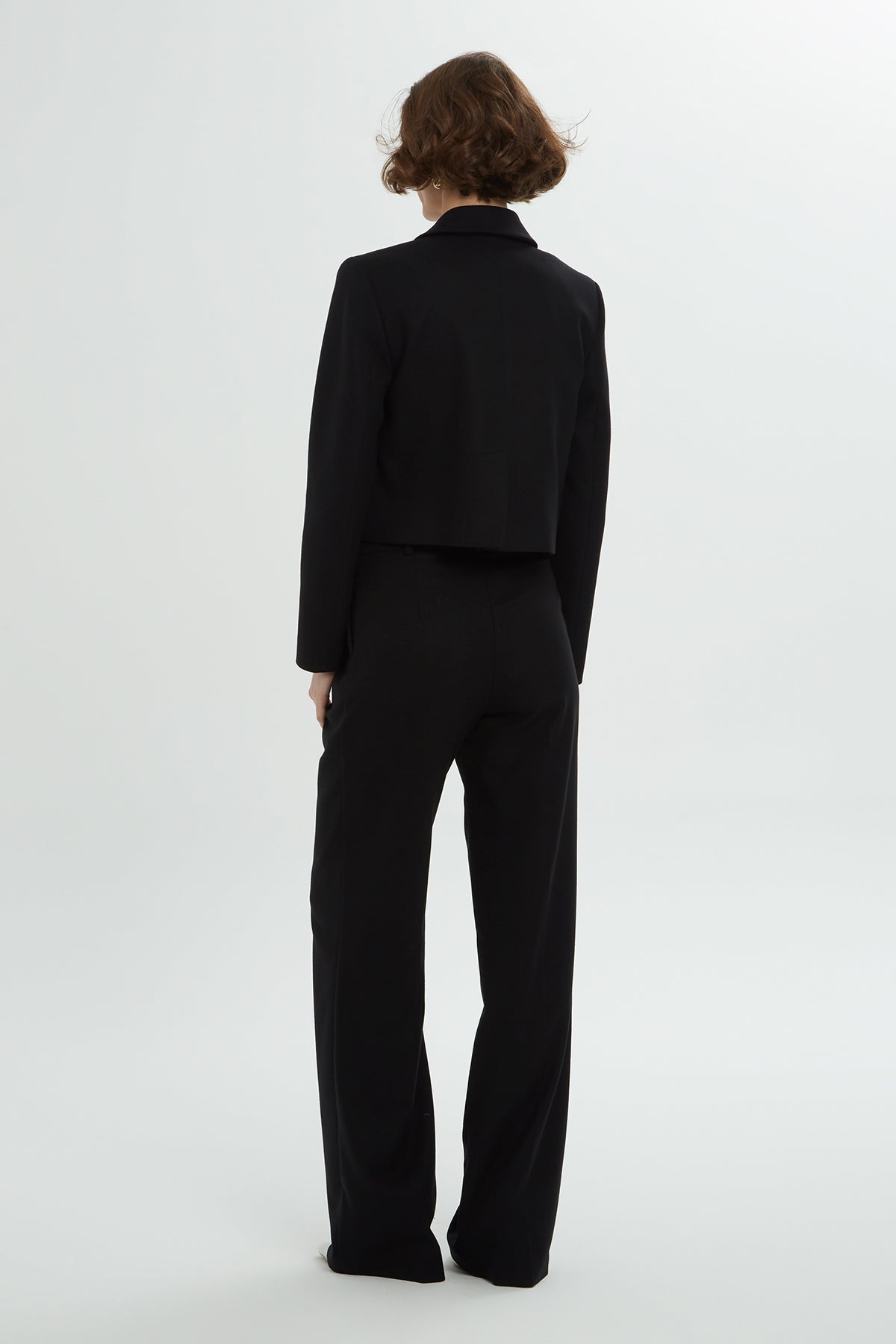 Black Short-Jacket Co-Ord Set