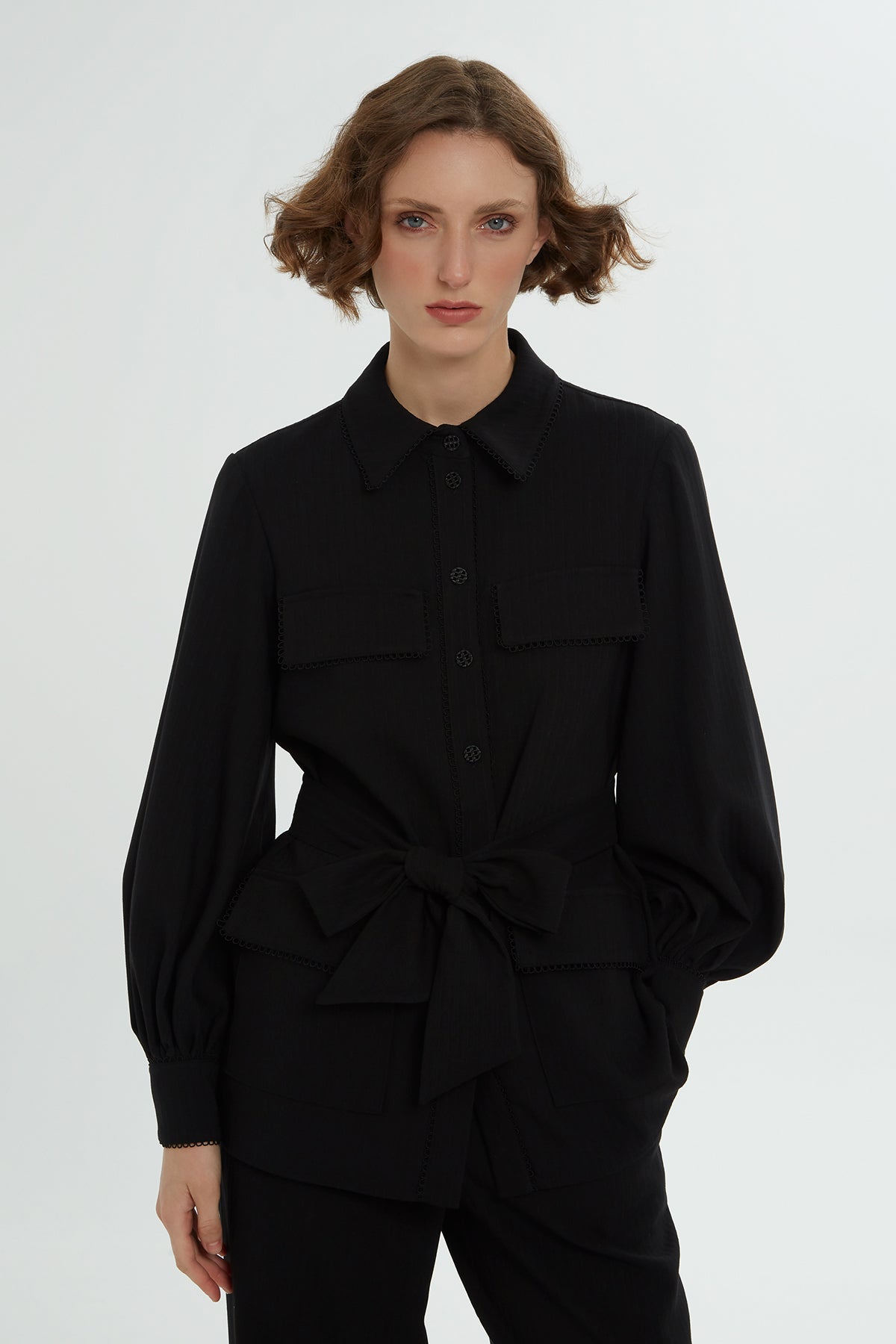 Black Belted Co-Ord Set