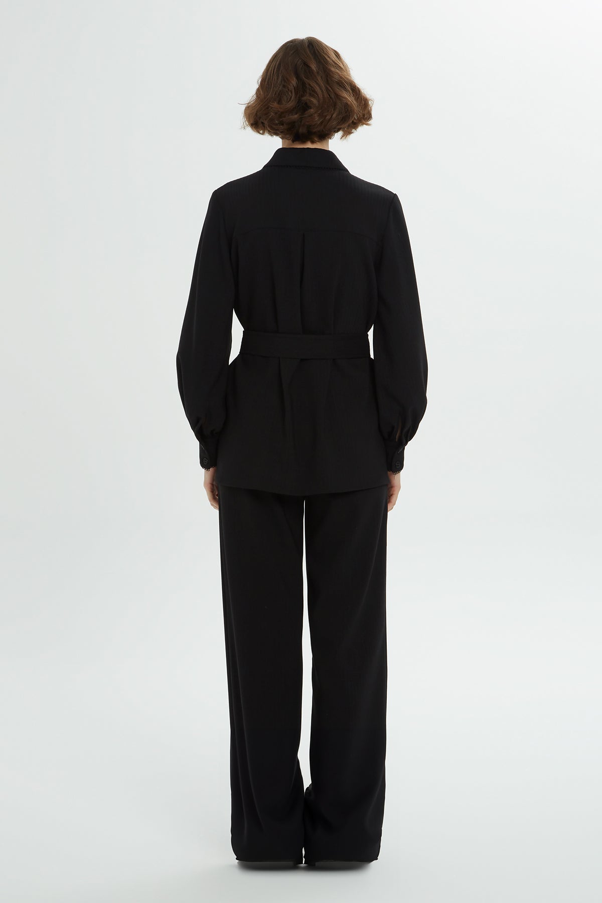 Black Belted Co-Ord Set