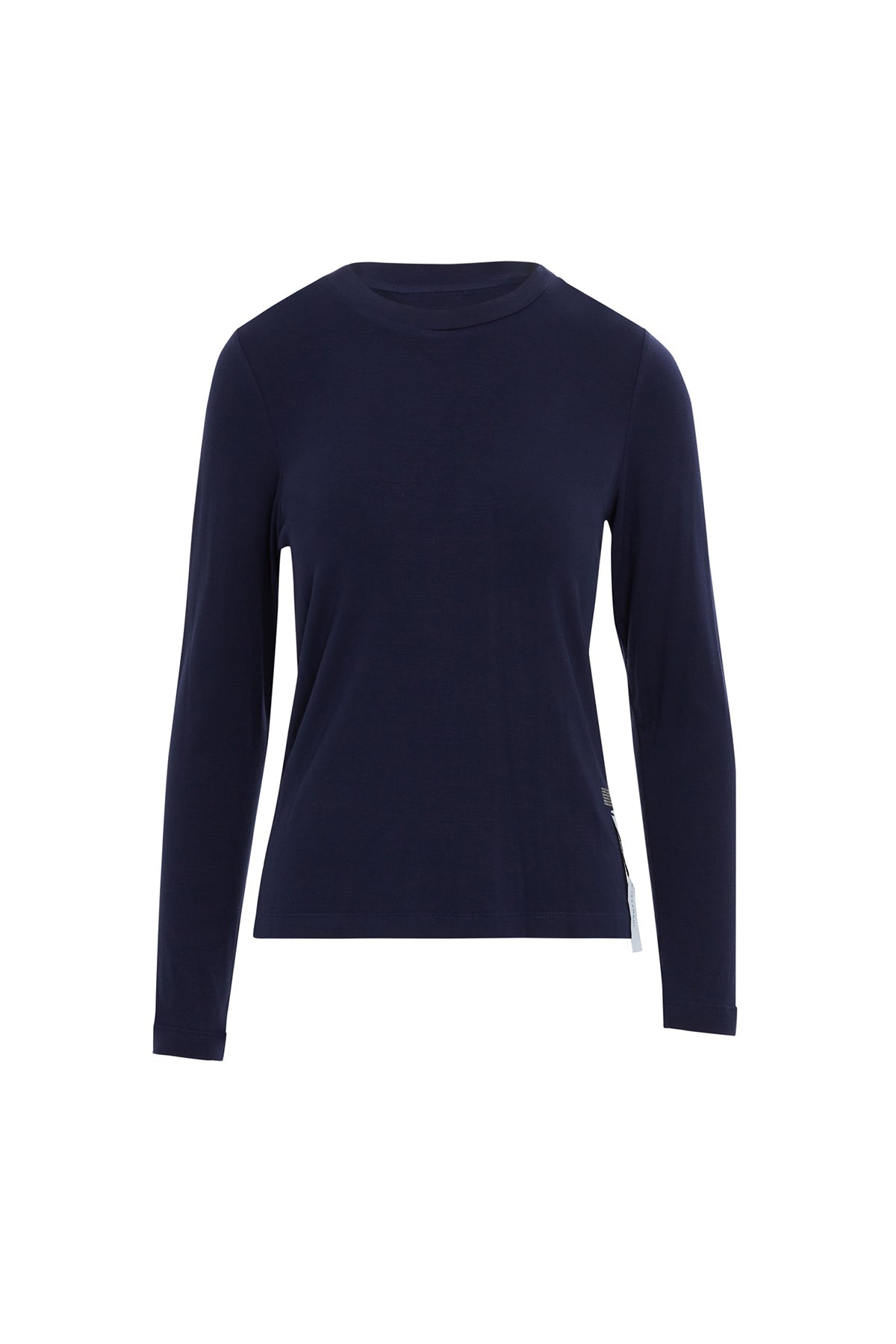 Navy Round Neck Accessory T-shirt