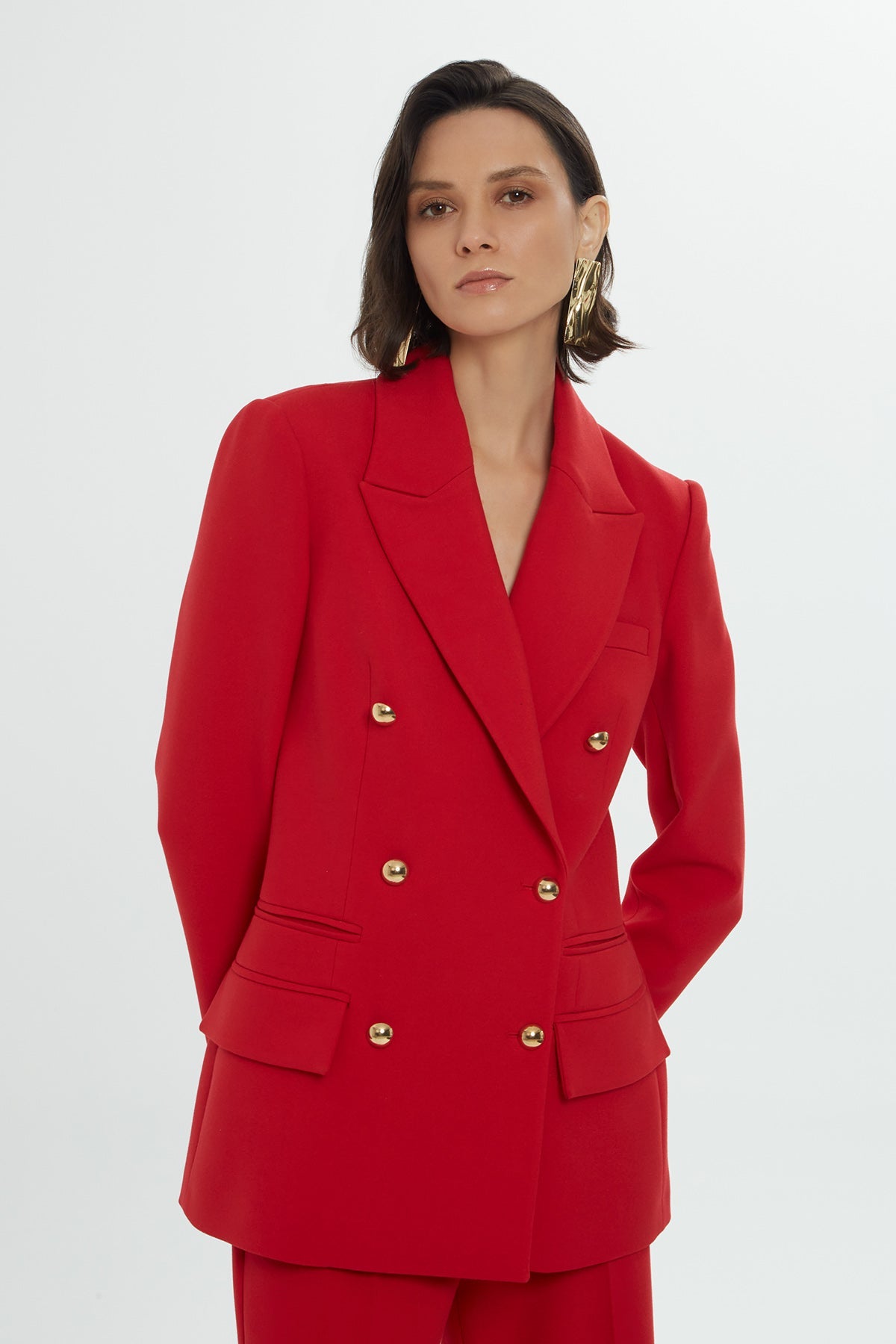 Long Sleeve Padded Lined Jacket