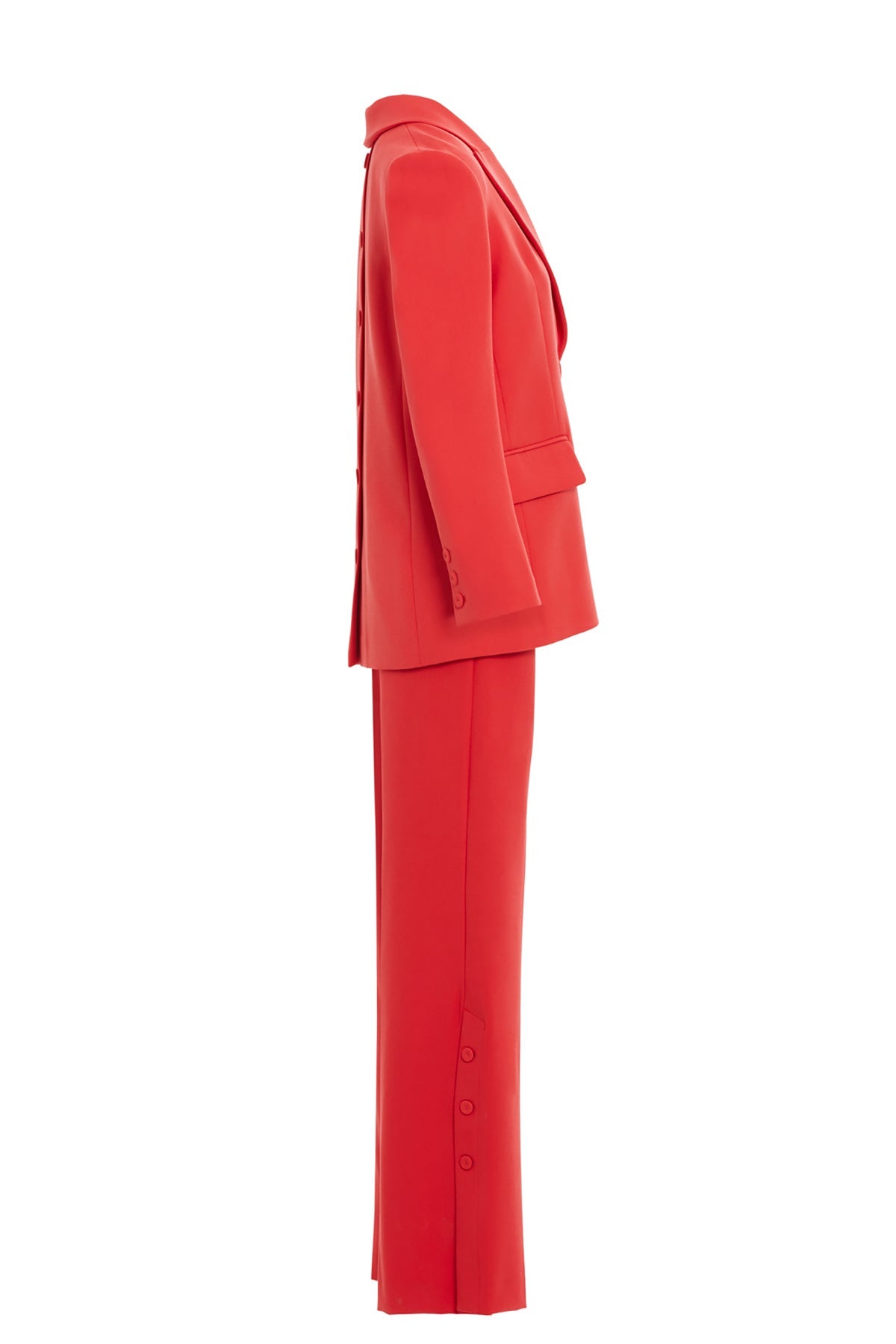 Red Button Detail Set