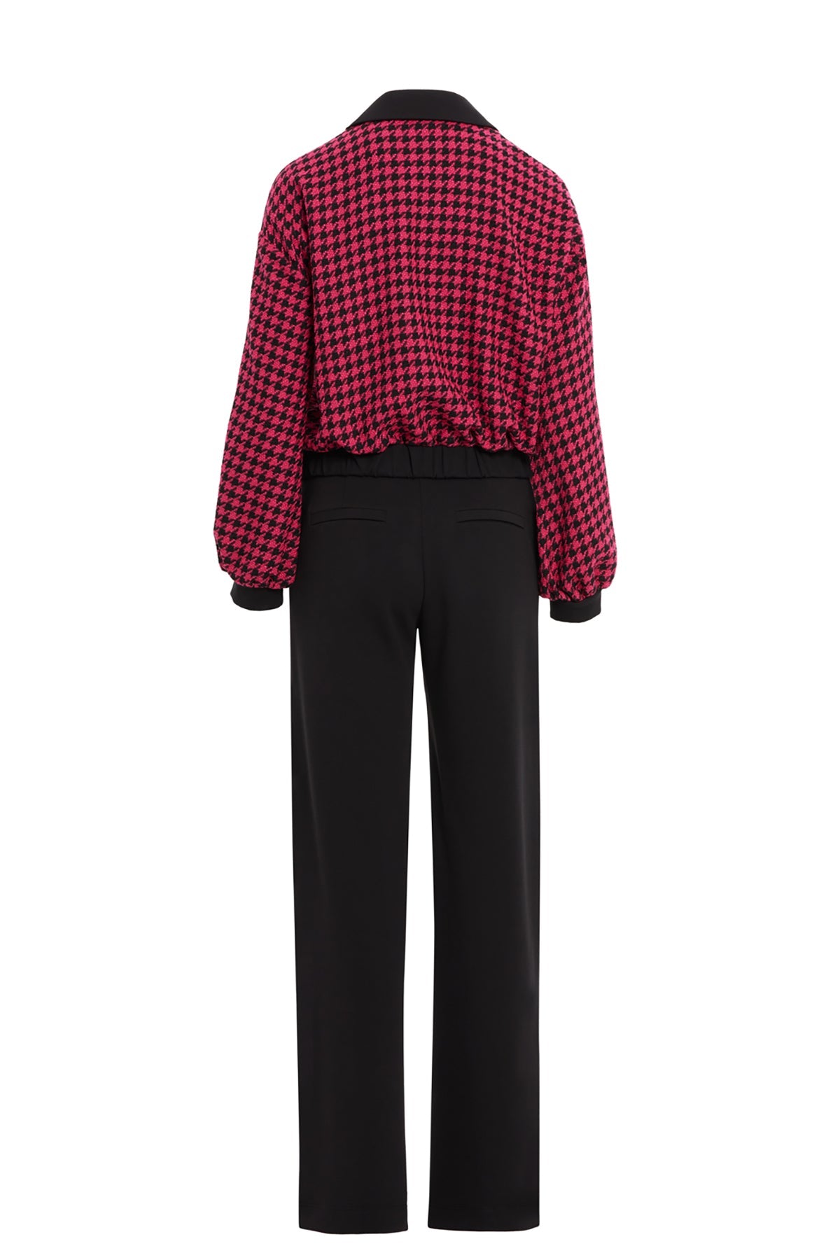 Pink Plaid Jacket Co-Ord Set