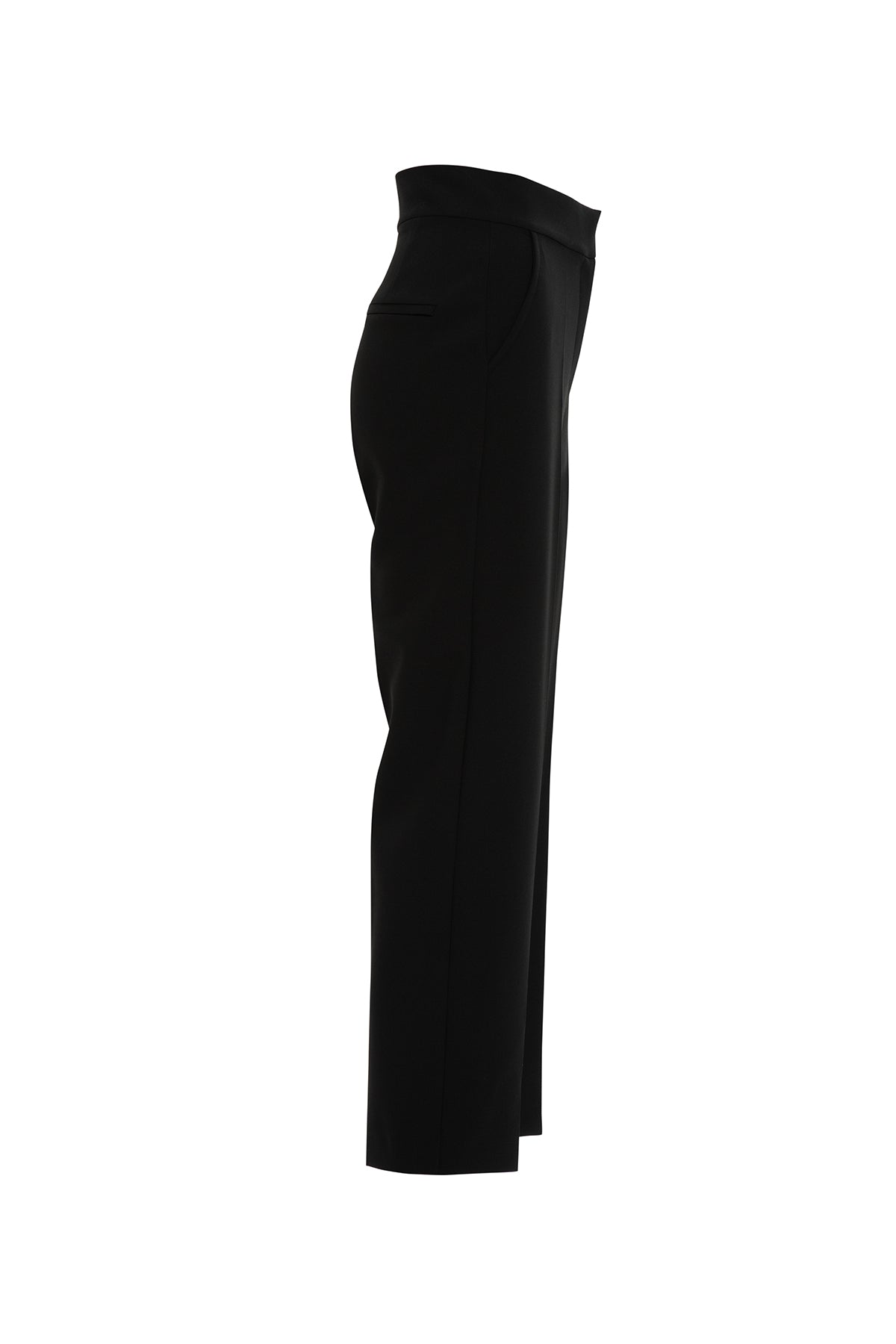 Black Classic Pleated Pants