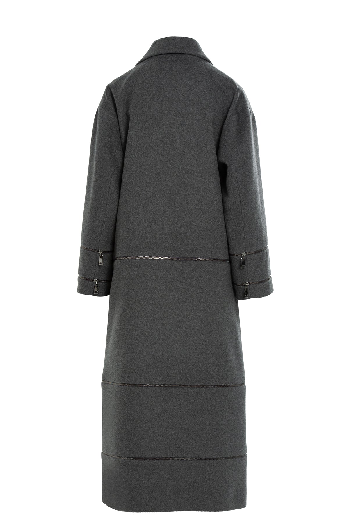 Three Length Options Long Cashmere Coat