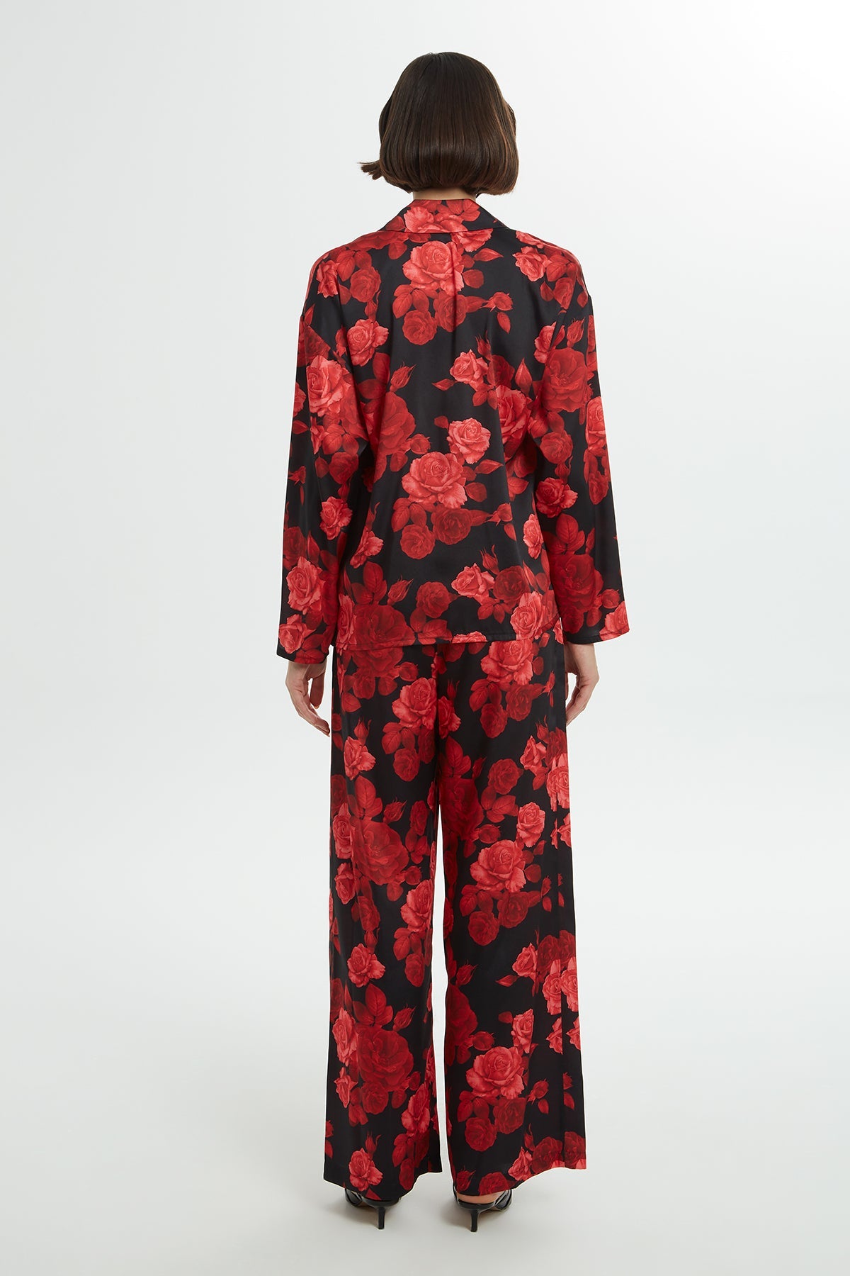 Rose-Pattern Tracksuit