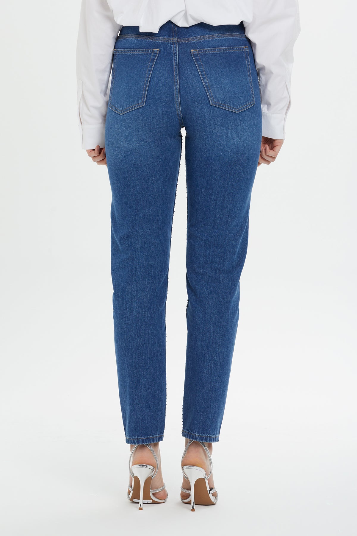 Jacron Detailed Mom Jeans