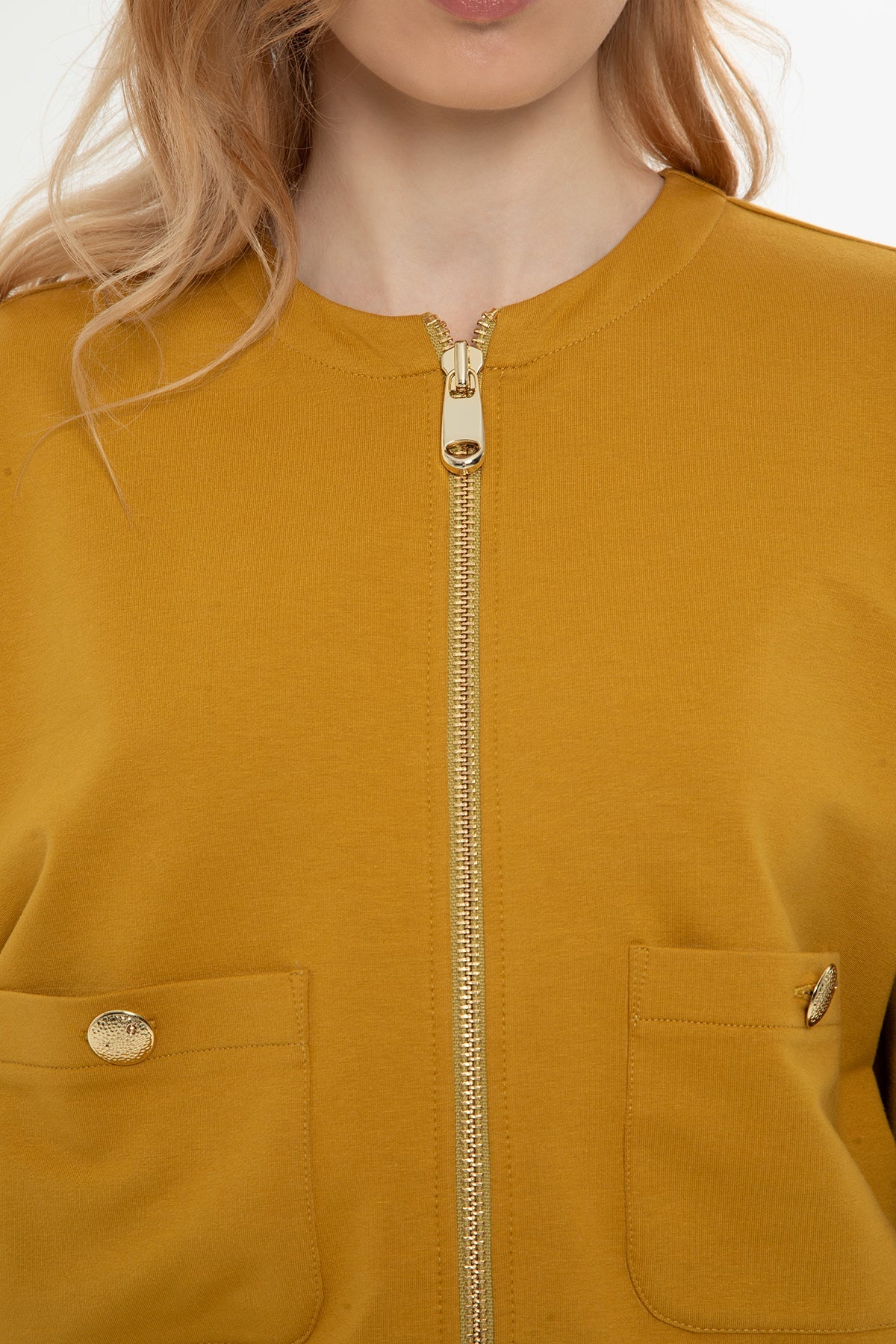 Yellow Pocketed Tracksuit