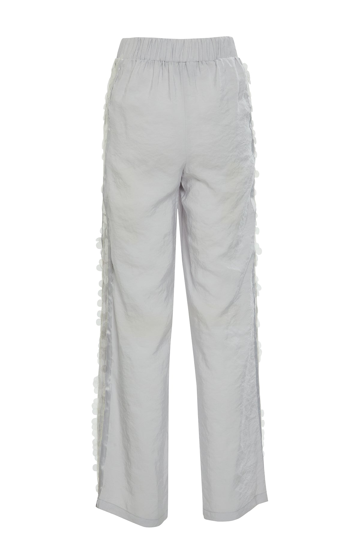 Grey Pants with Sequined Sides