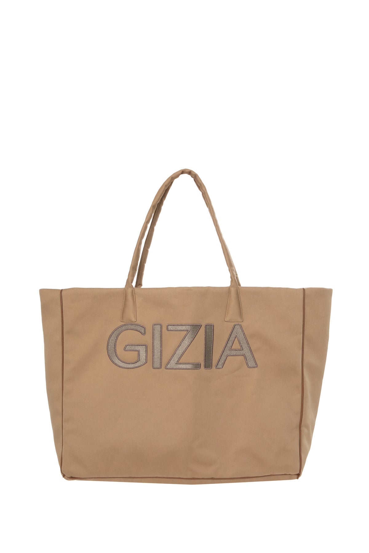 Handbag with Logo Detail