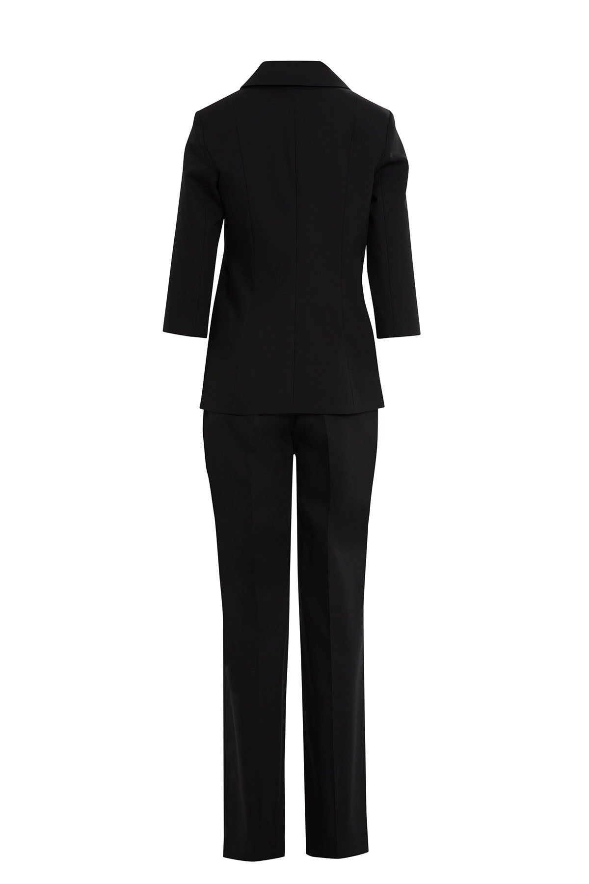 Black Suit with Short-Sleeve Jacket