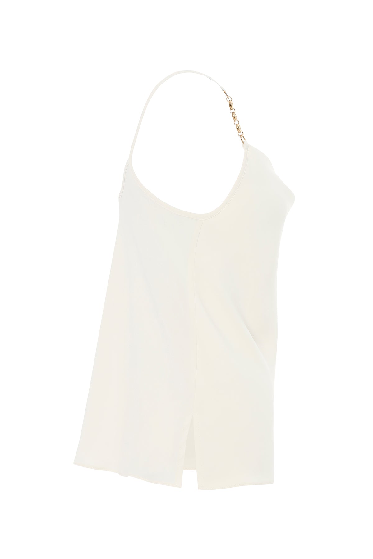 Ecru Chain Strap Blouse