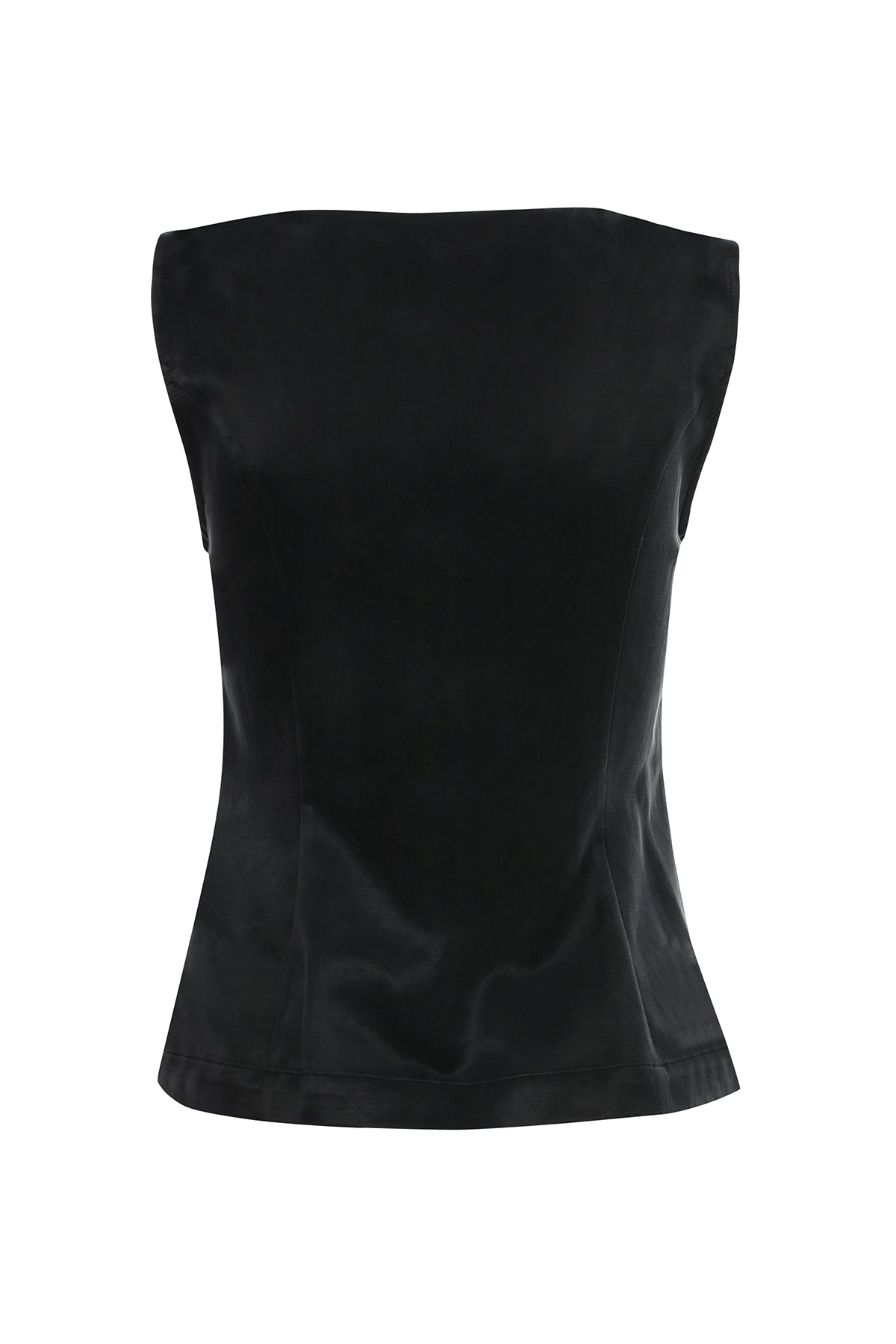 Black Gold Button Blouse