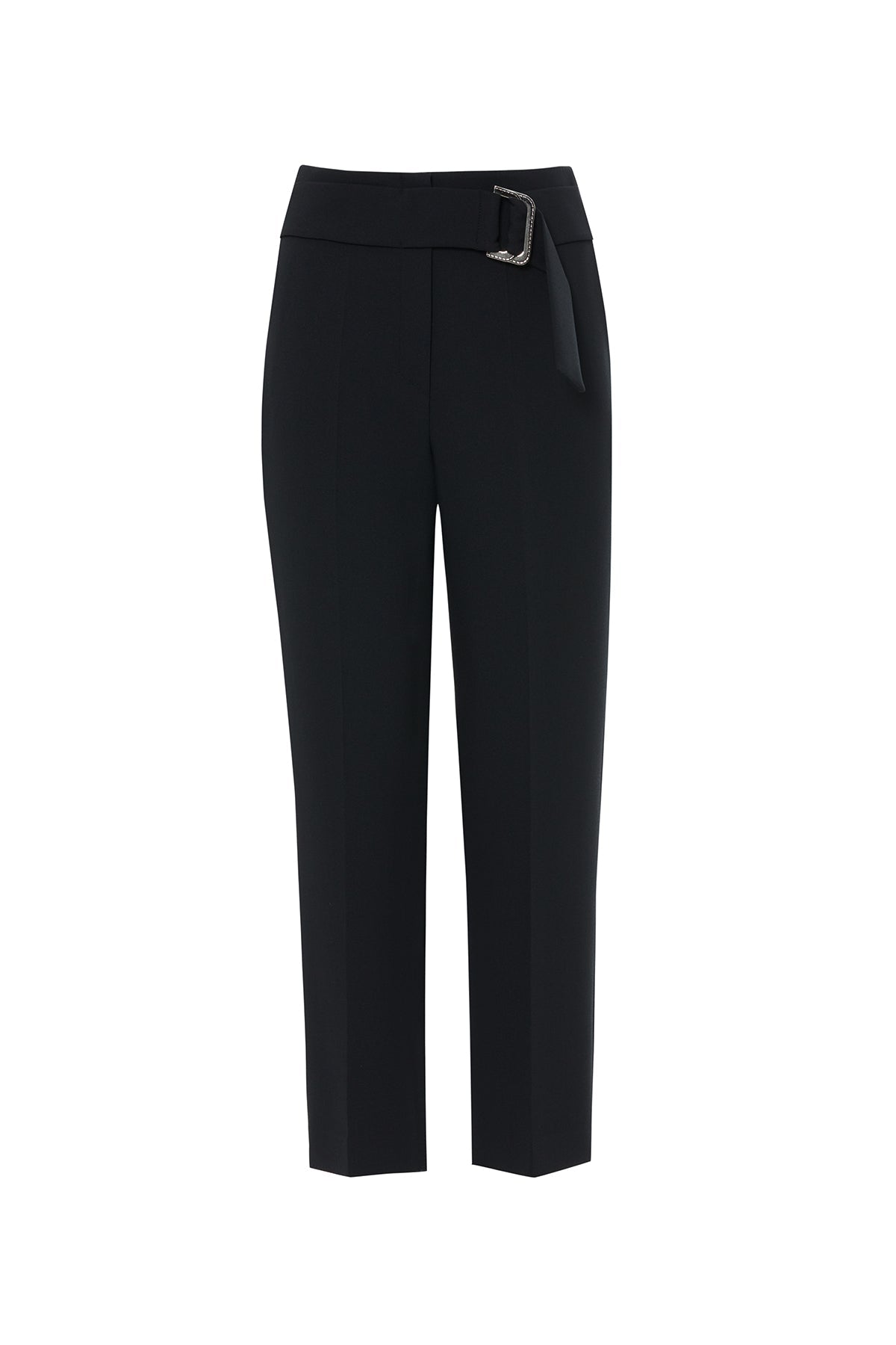 Black High-Waist Pants