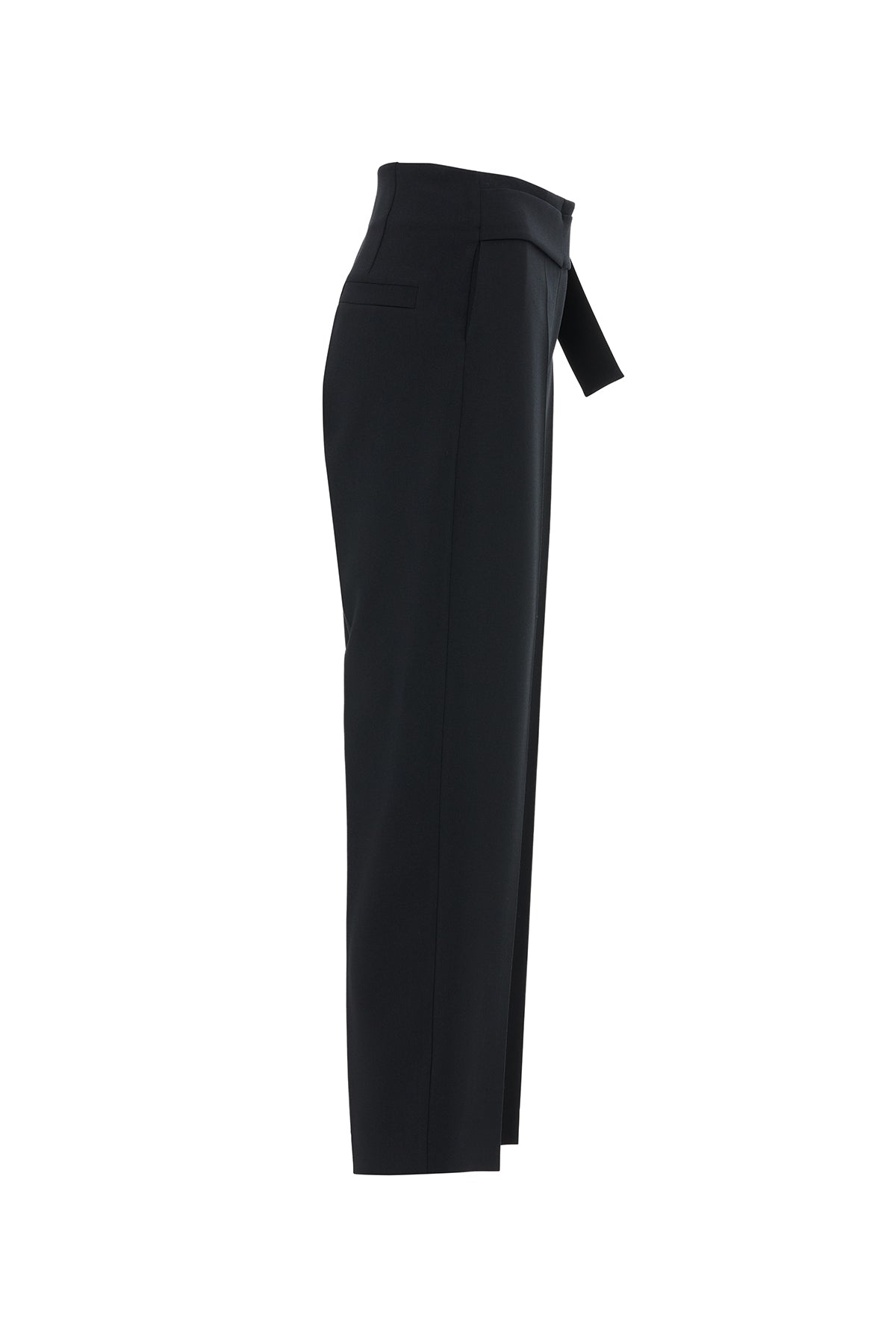 Black High-Waist Pants