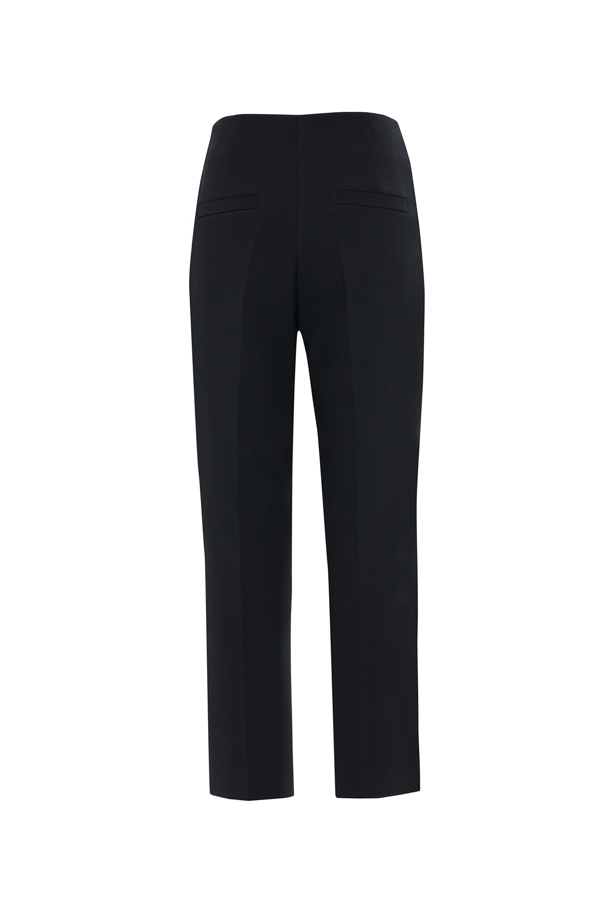 Black High-Waist Pants