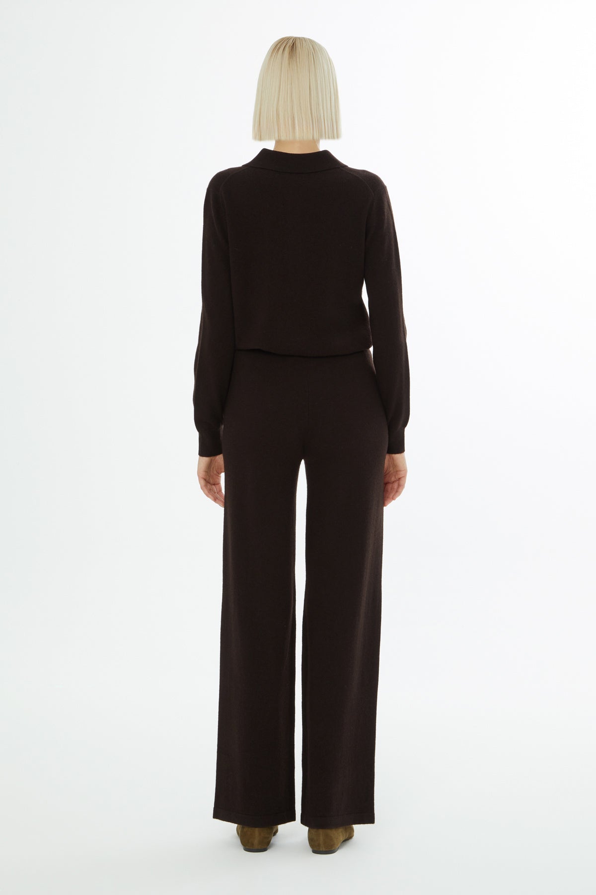 Black Knitwear Trousers
