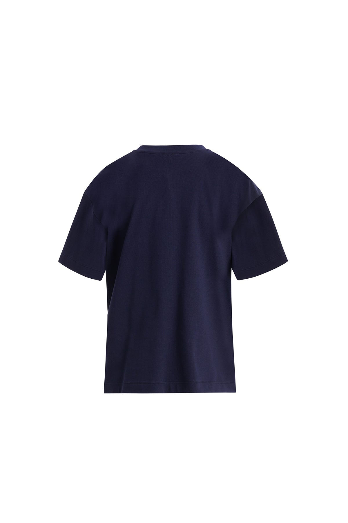 Navy T-Shirt with Front Stripe Detail