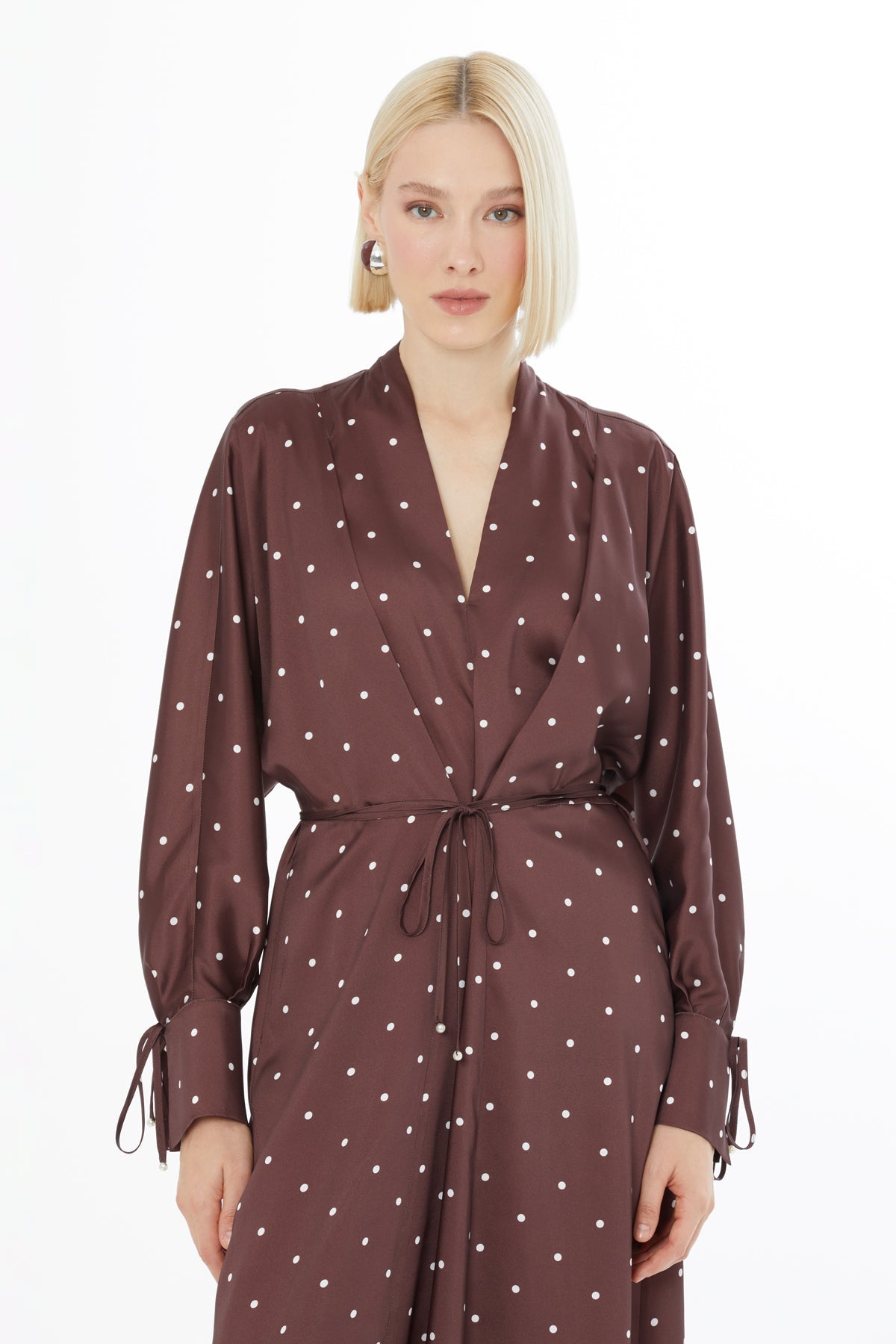 Polka Dot Midi Dress