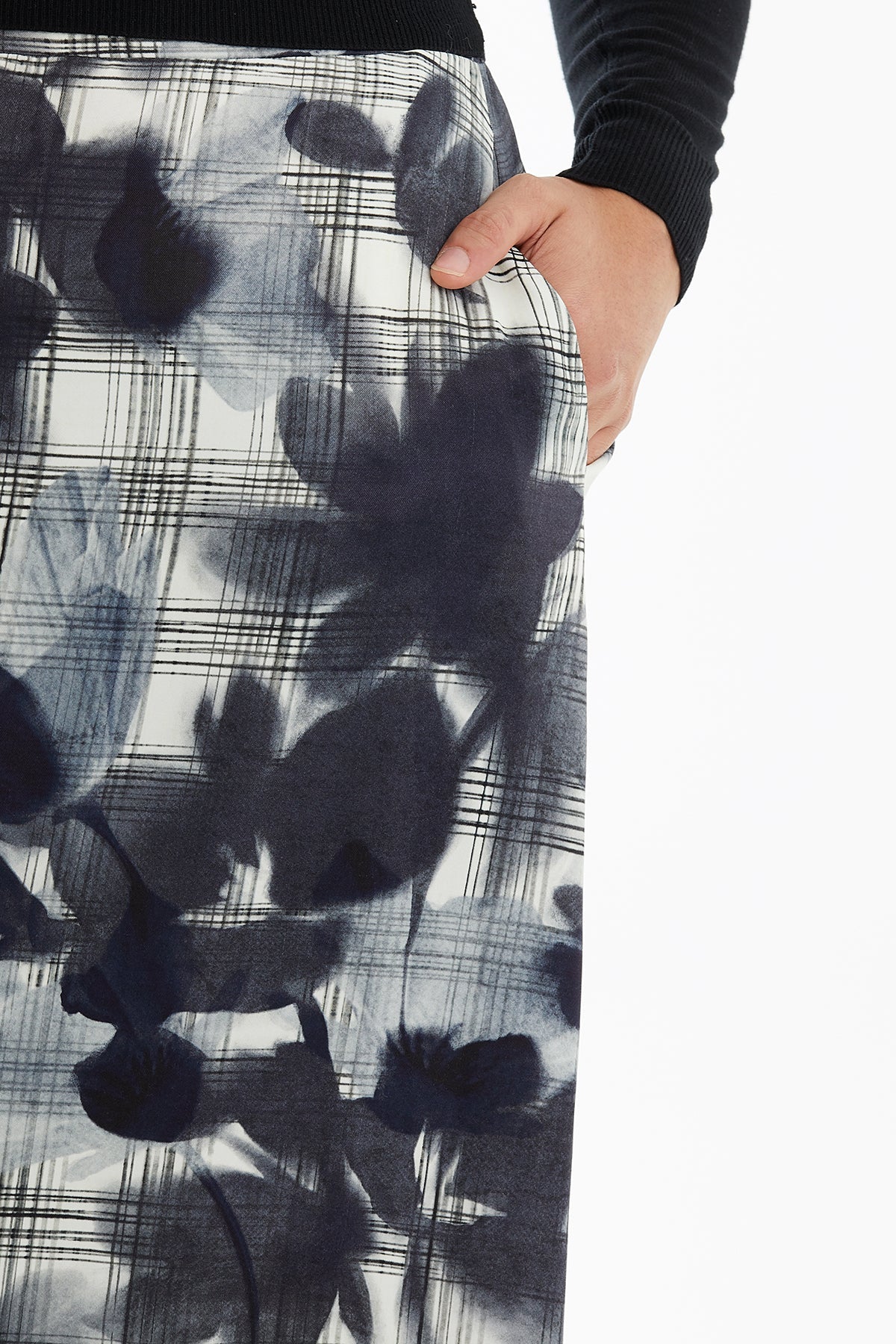 Batik Print Maxi Skirt