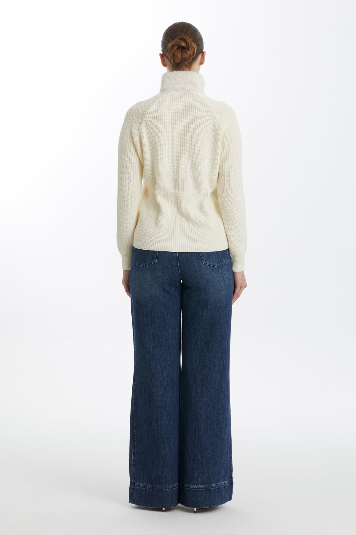 Plush-Trim Corded Accent Jacket