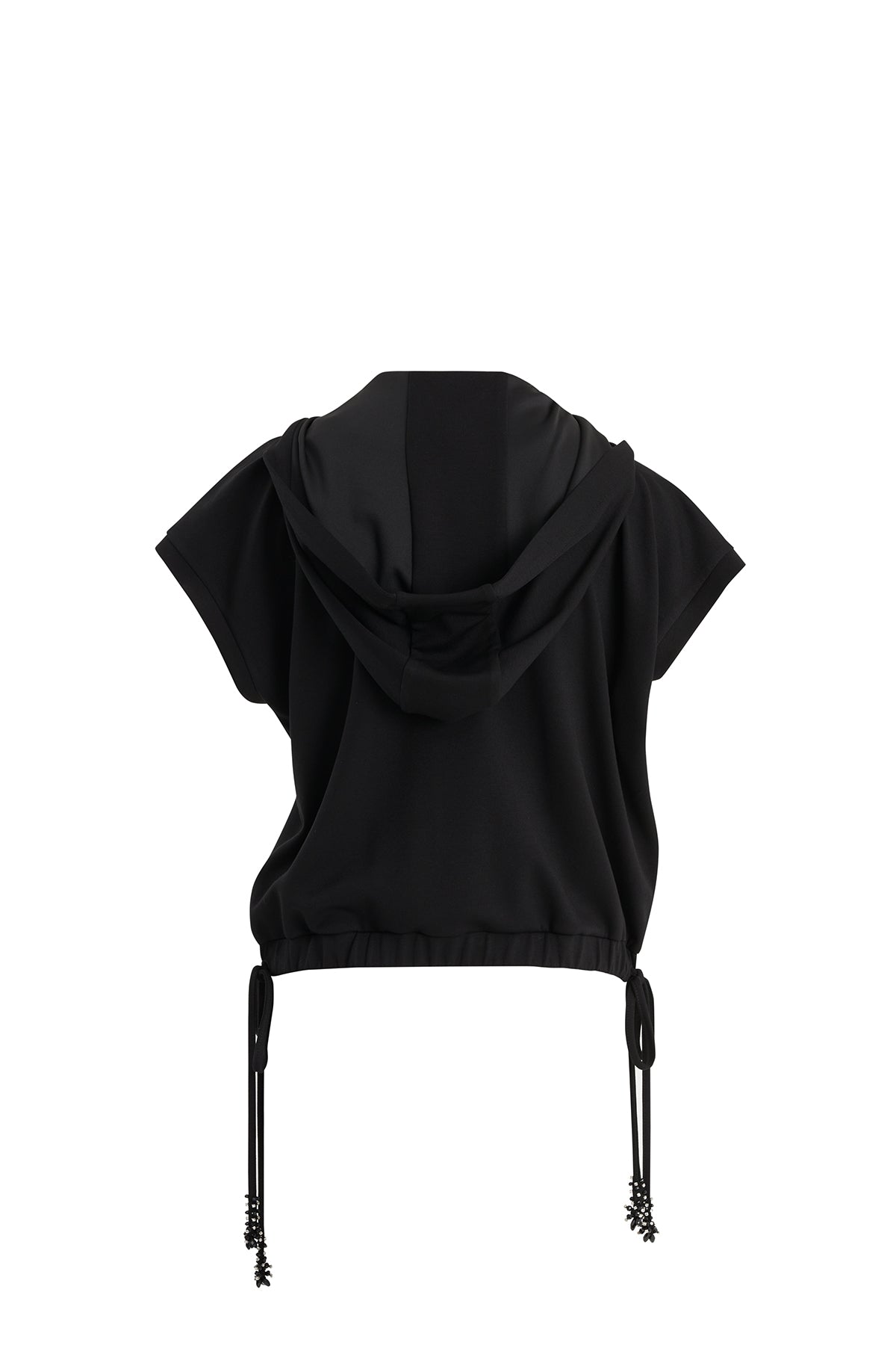 Black Rose Embroidered Sweatshirt