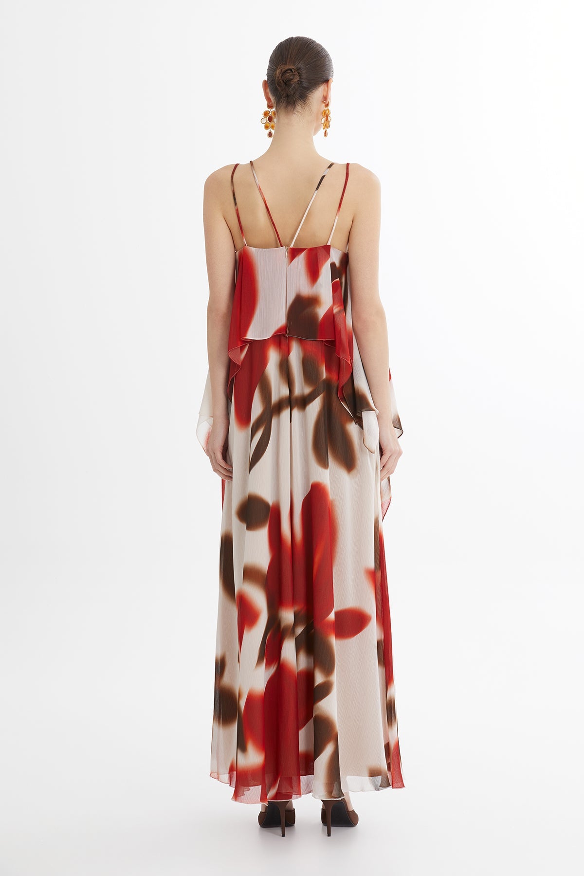 Strappy Beaded Maxi Dress