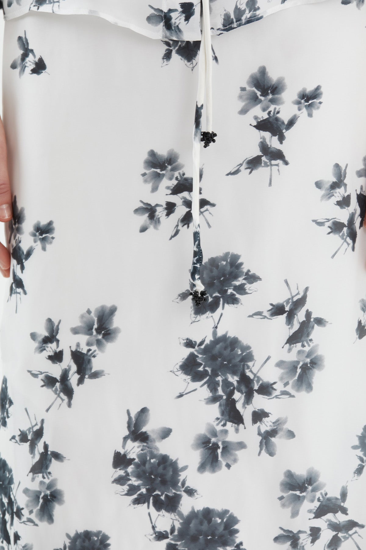 Floral Slit-Skirt Co-Ord Set