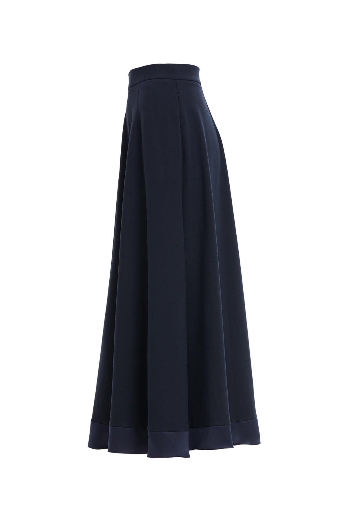 Black High-Waist Maxi Skirt