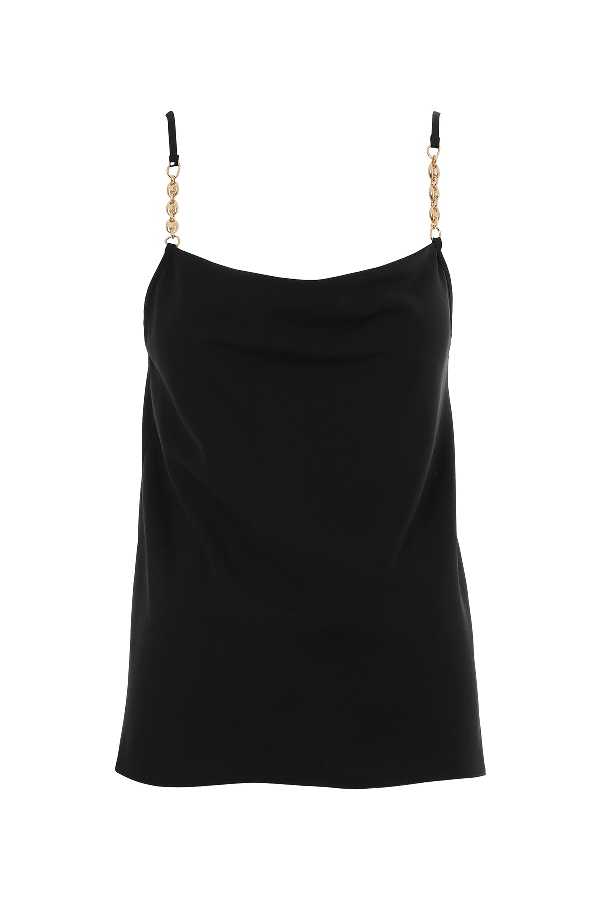 Black Chain Detail Blouse