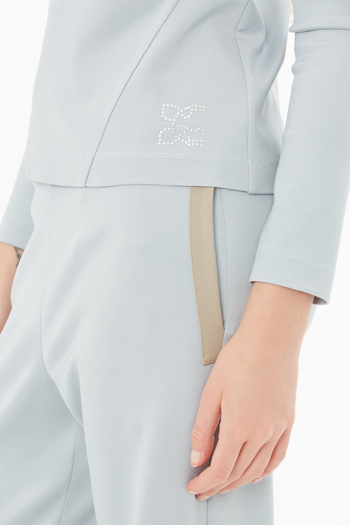 Blue Blouse with G-Logo