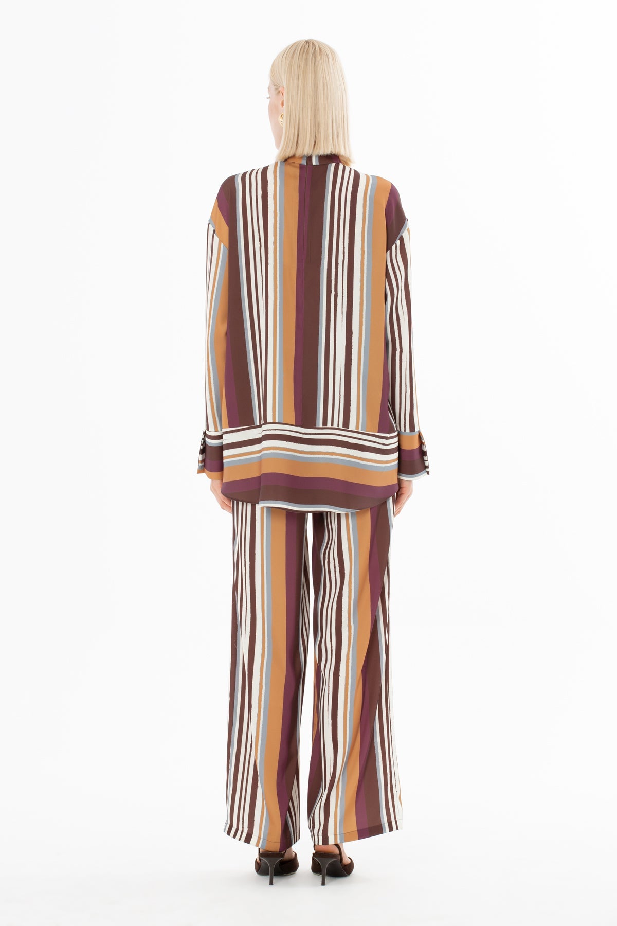 Printed Shirt and Trousers Suit